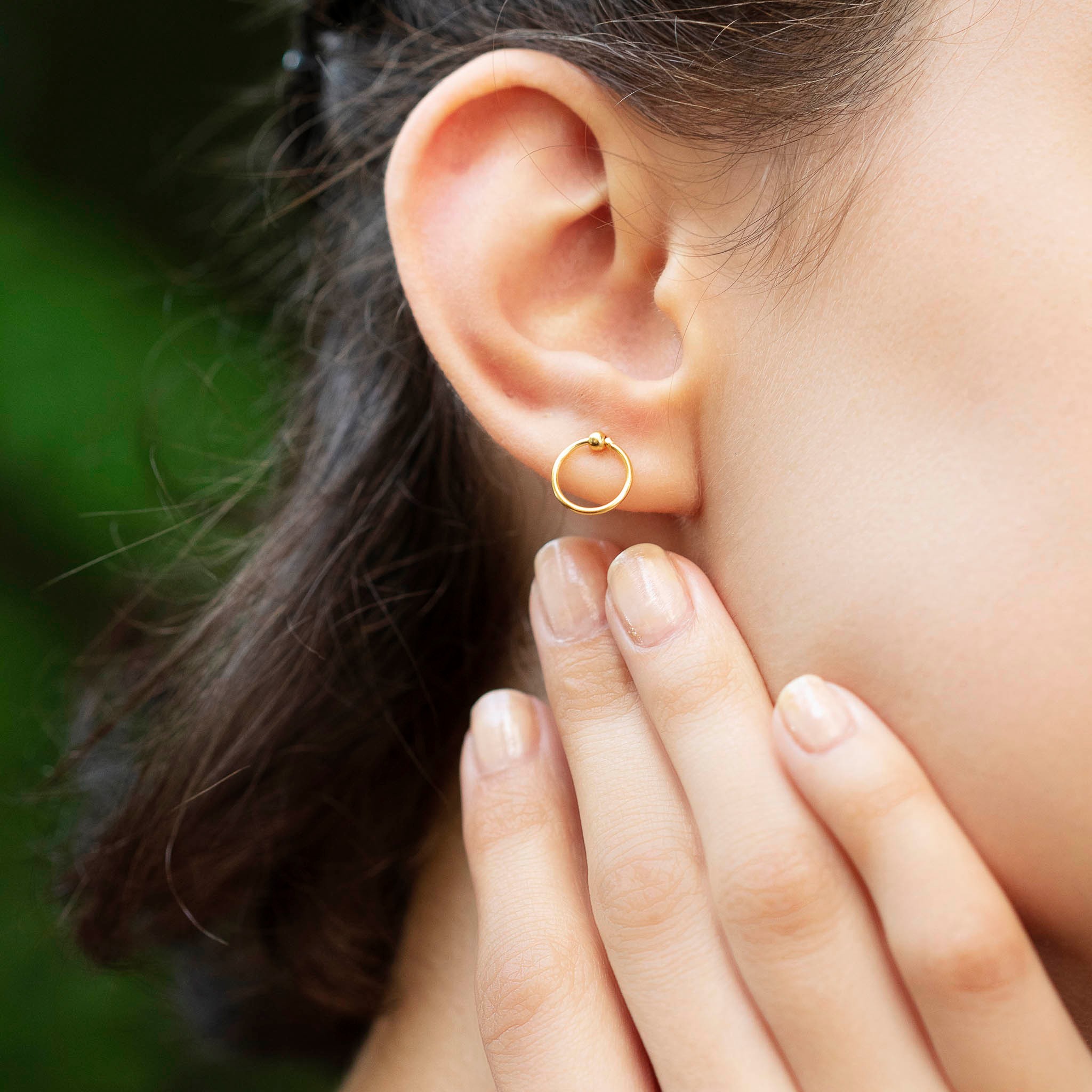Mini Annulus Earrings