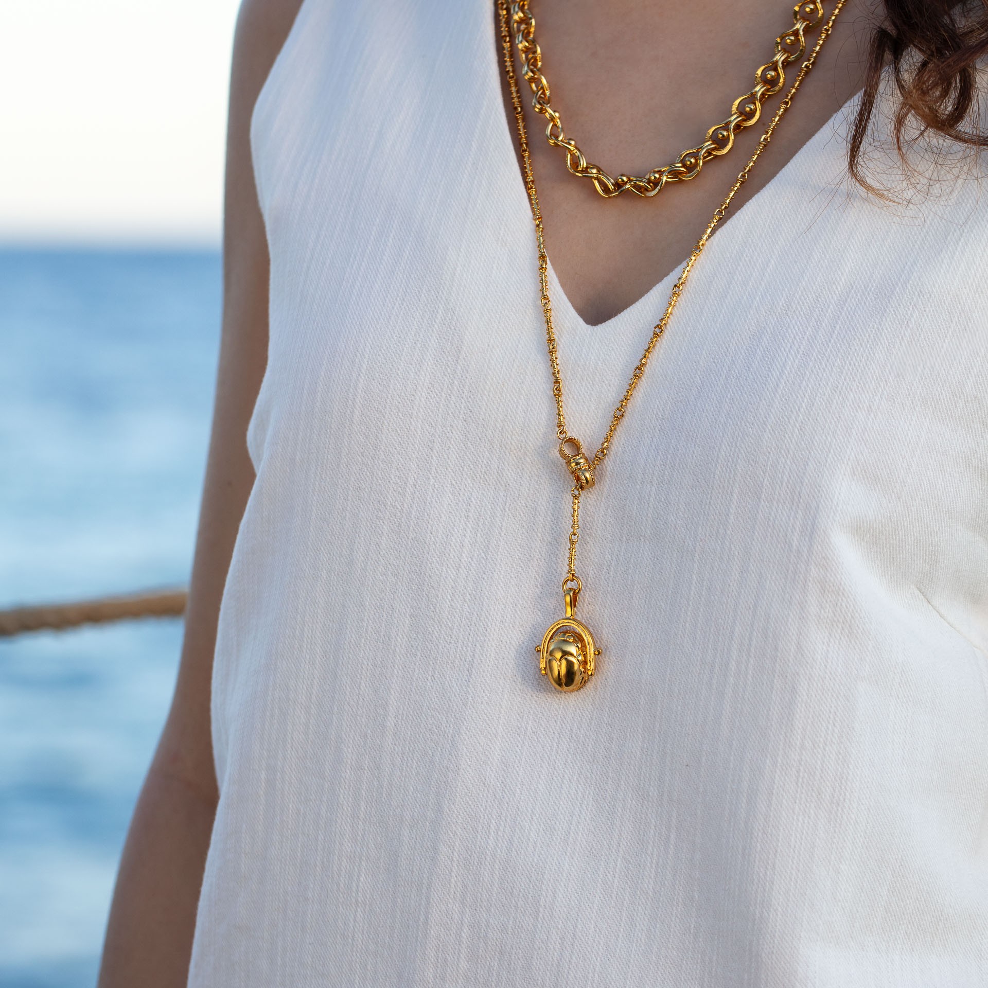 Kapalıçarşı Scarab Necklace