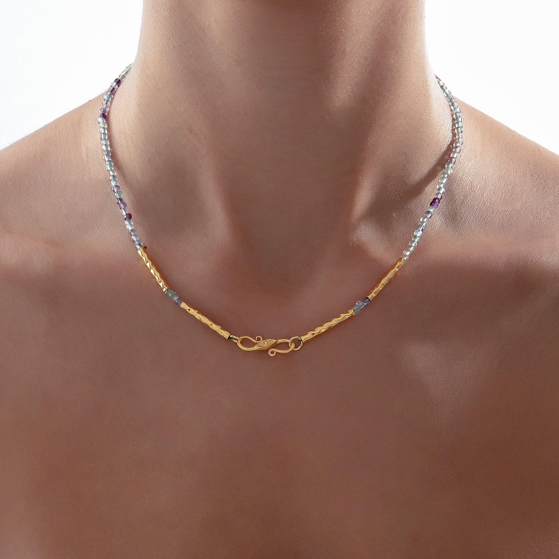 Nova Necklace - Fluorite