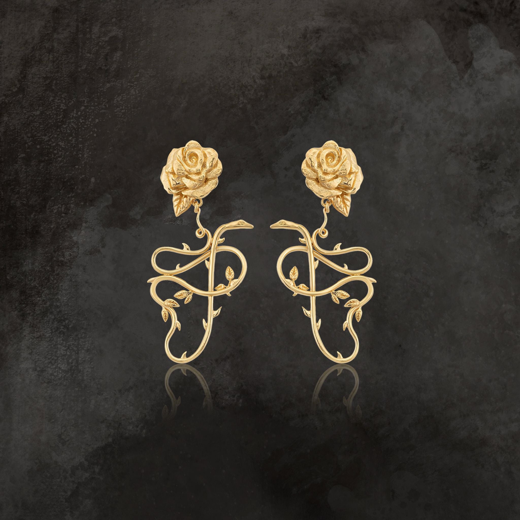 Rose Earrings