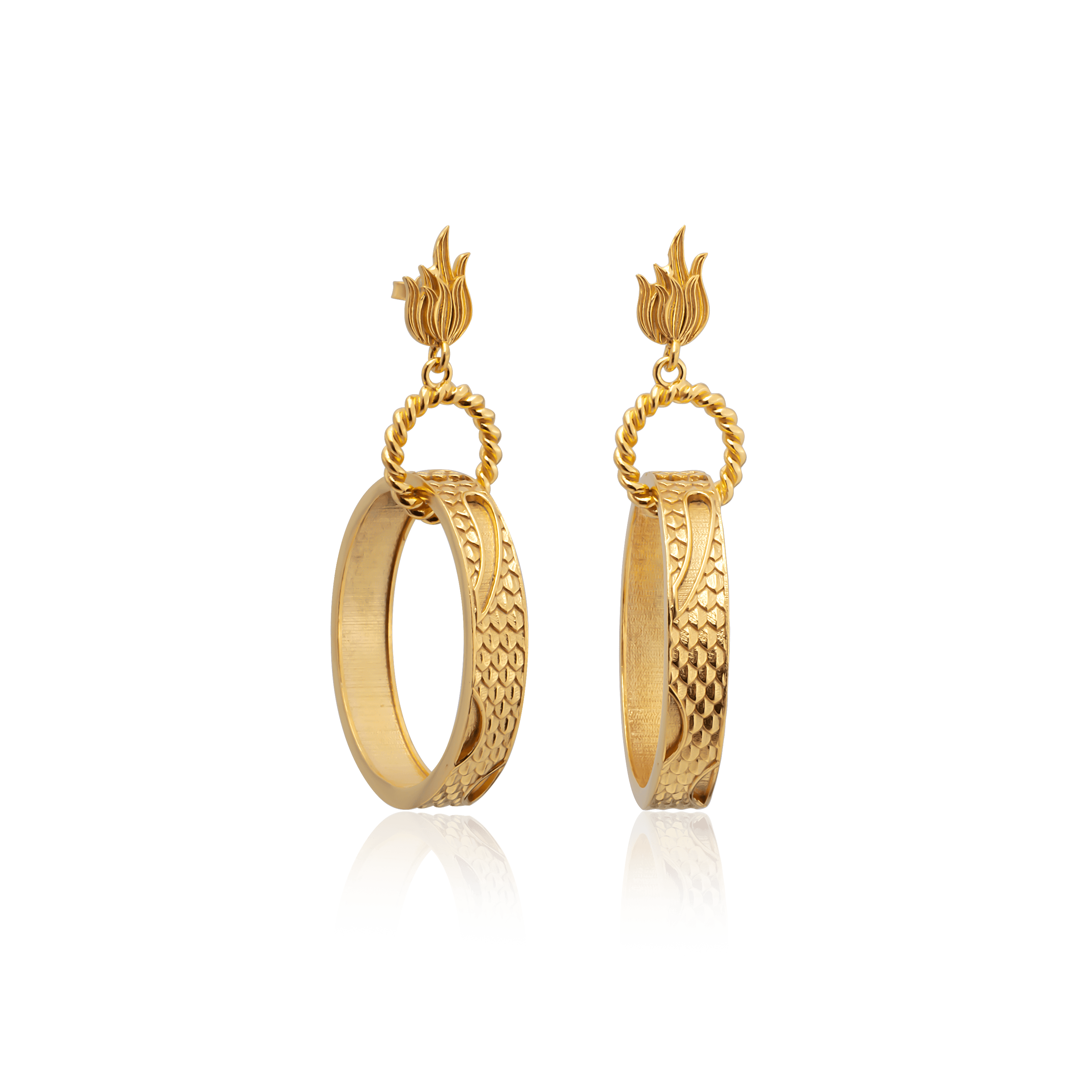 The Dragon Flame Hoops