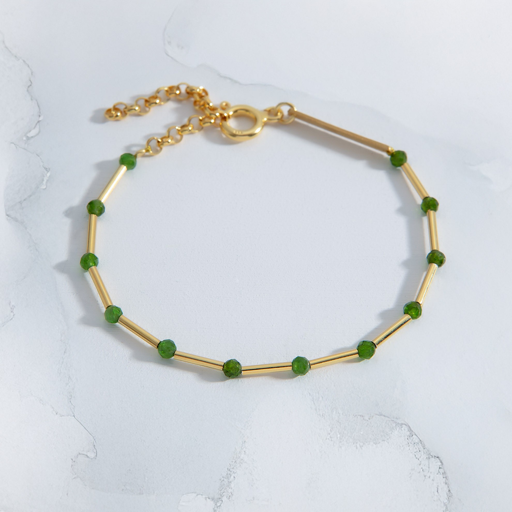 Helen Agate Chain Bracelet