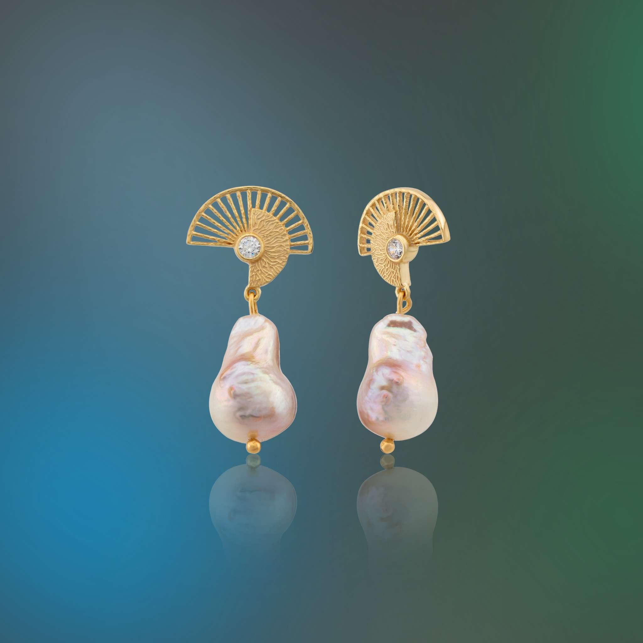 Nautilus Earrings