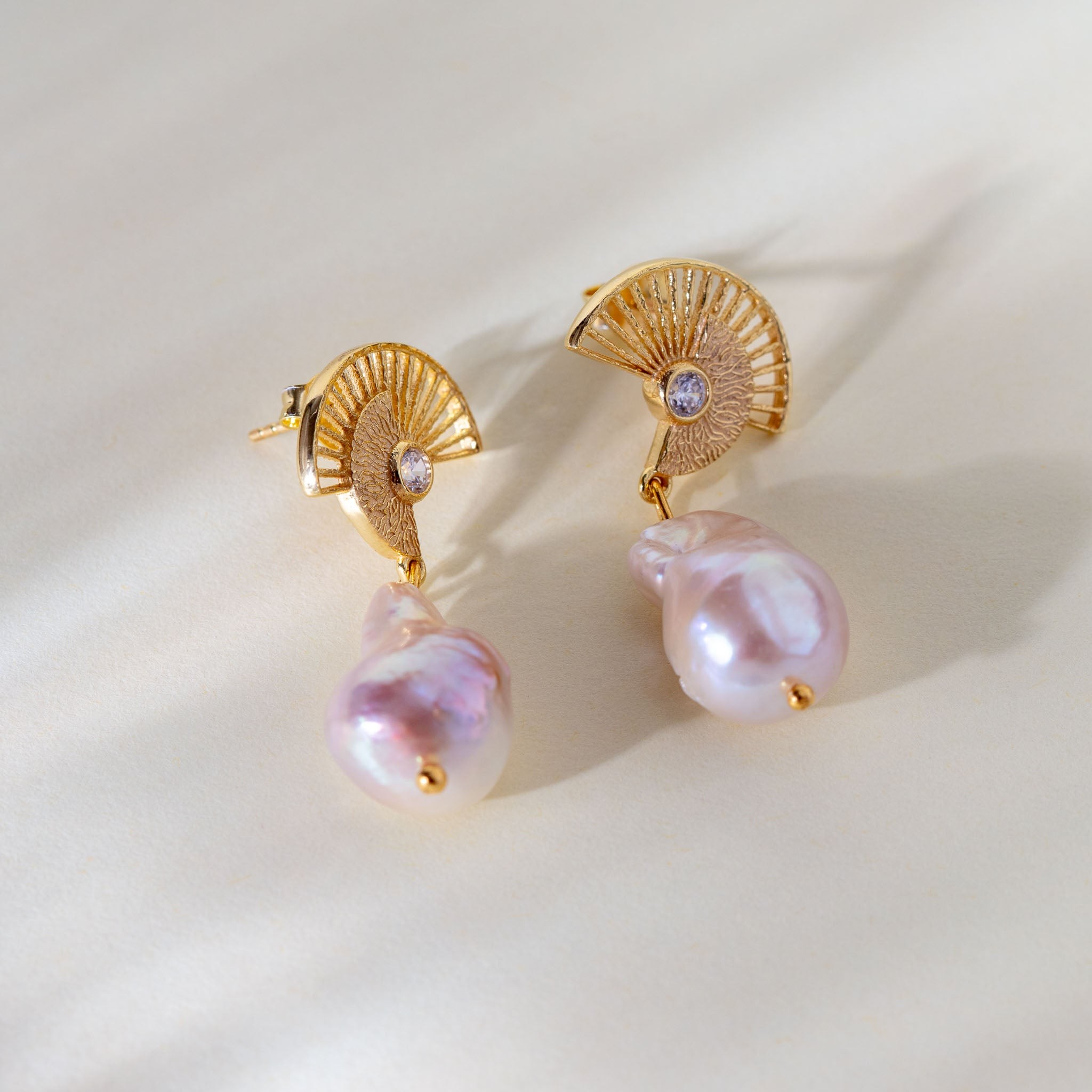 Nautilus Earrings