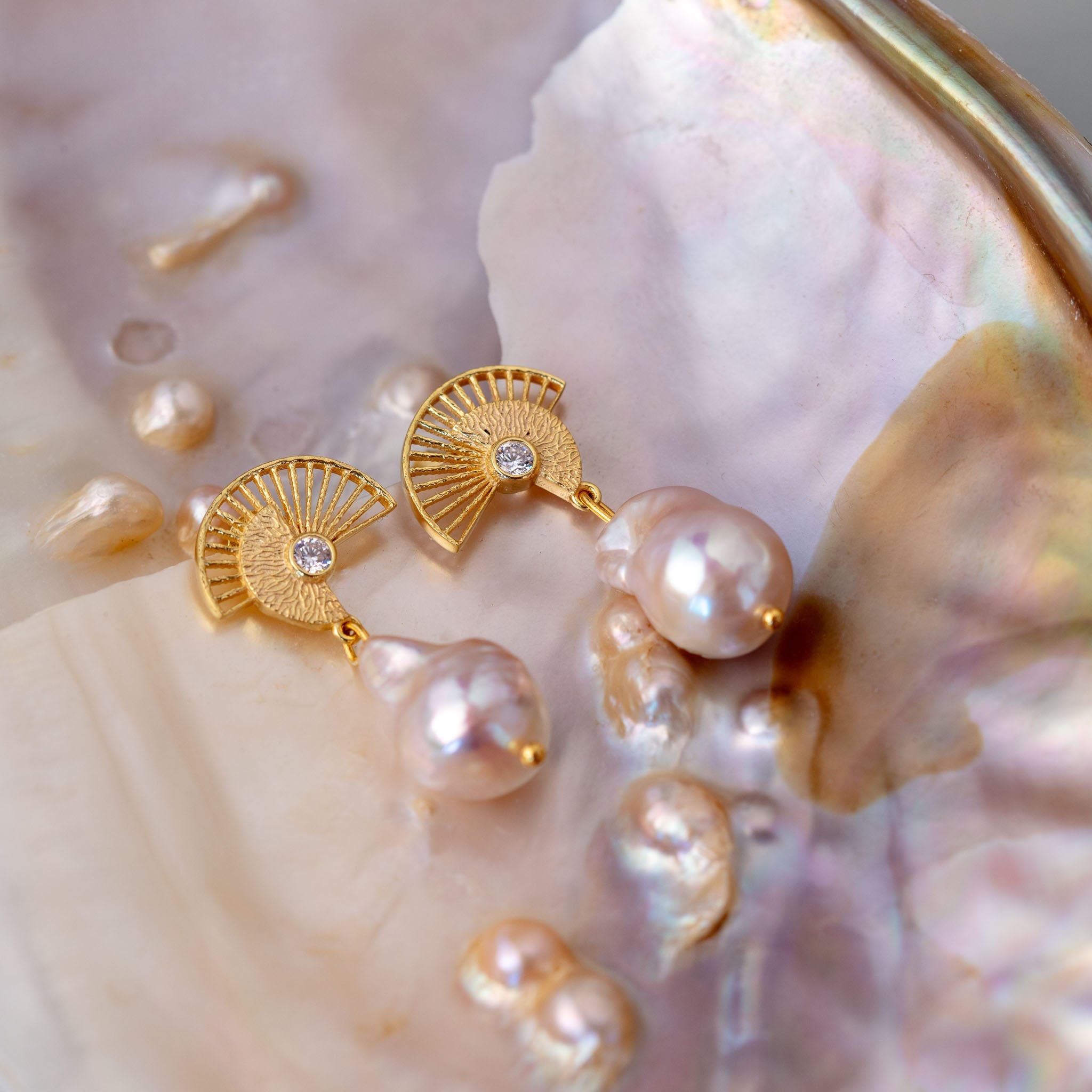 Nautilus Earrings