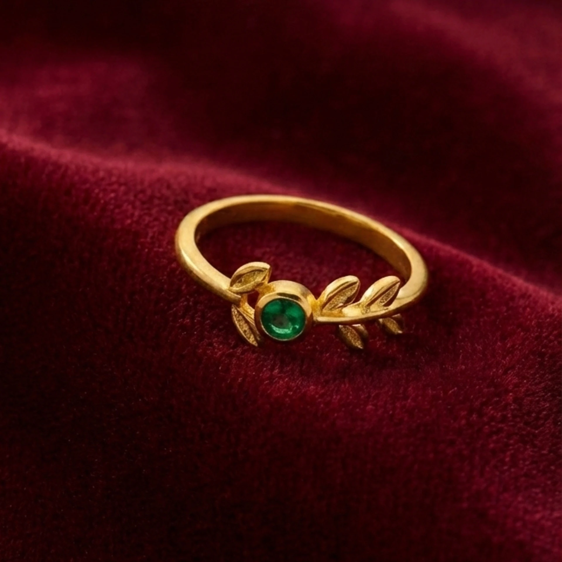 Athena Olive Yüzük