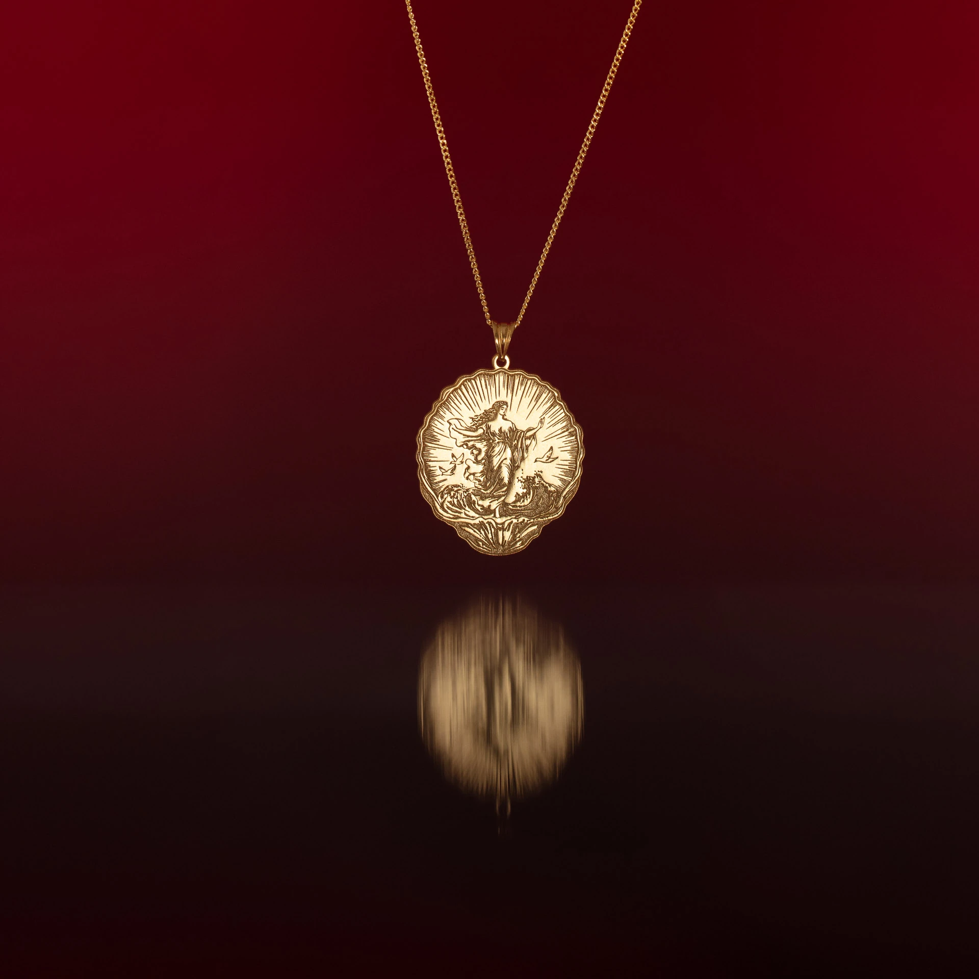 Afrodit Madalyon Kolye (Ön Sipariş 10 gün)