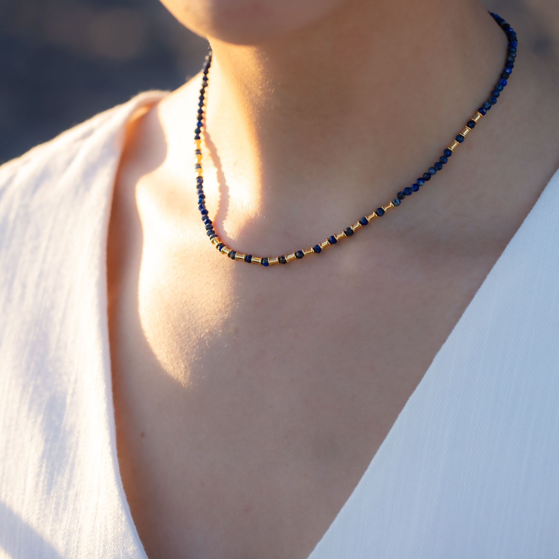 Derin Lapis Necklace