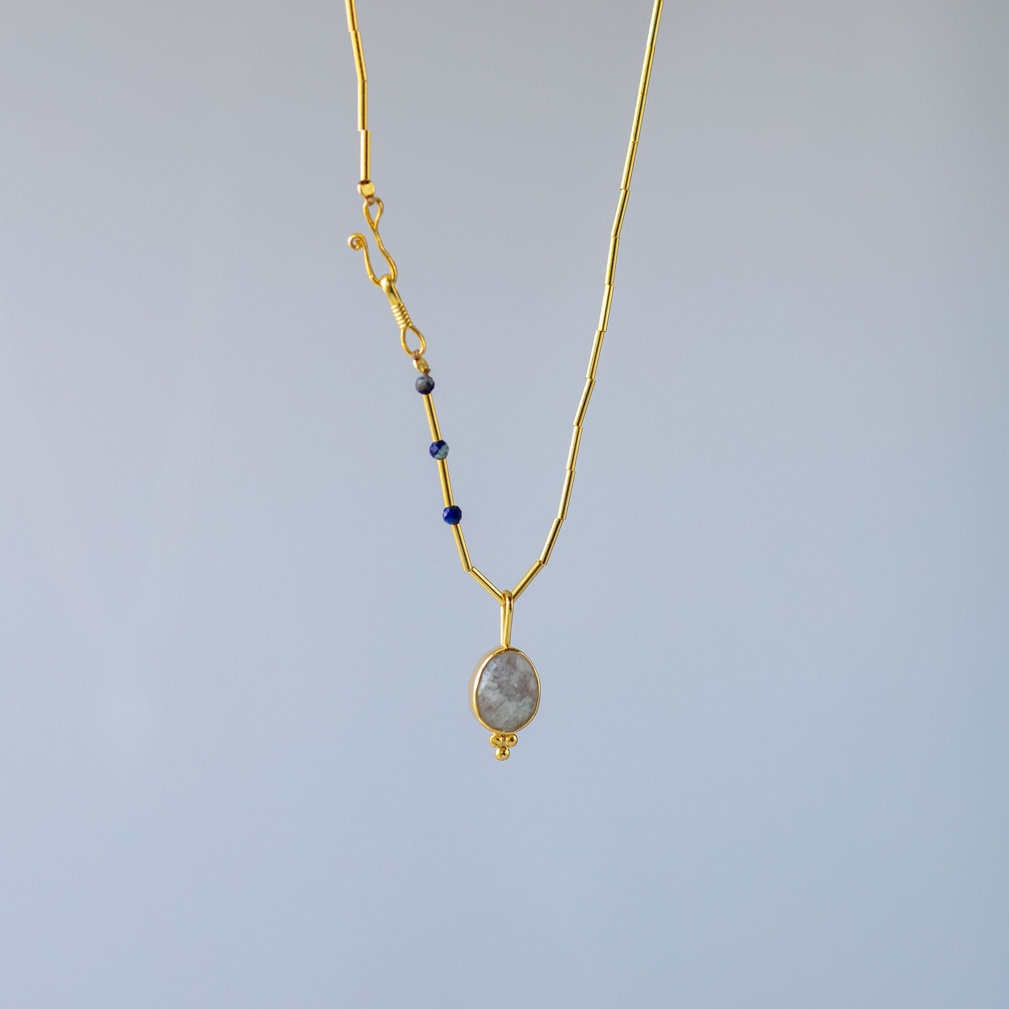 Helen Necklace with Moonstone Pendant