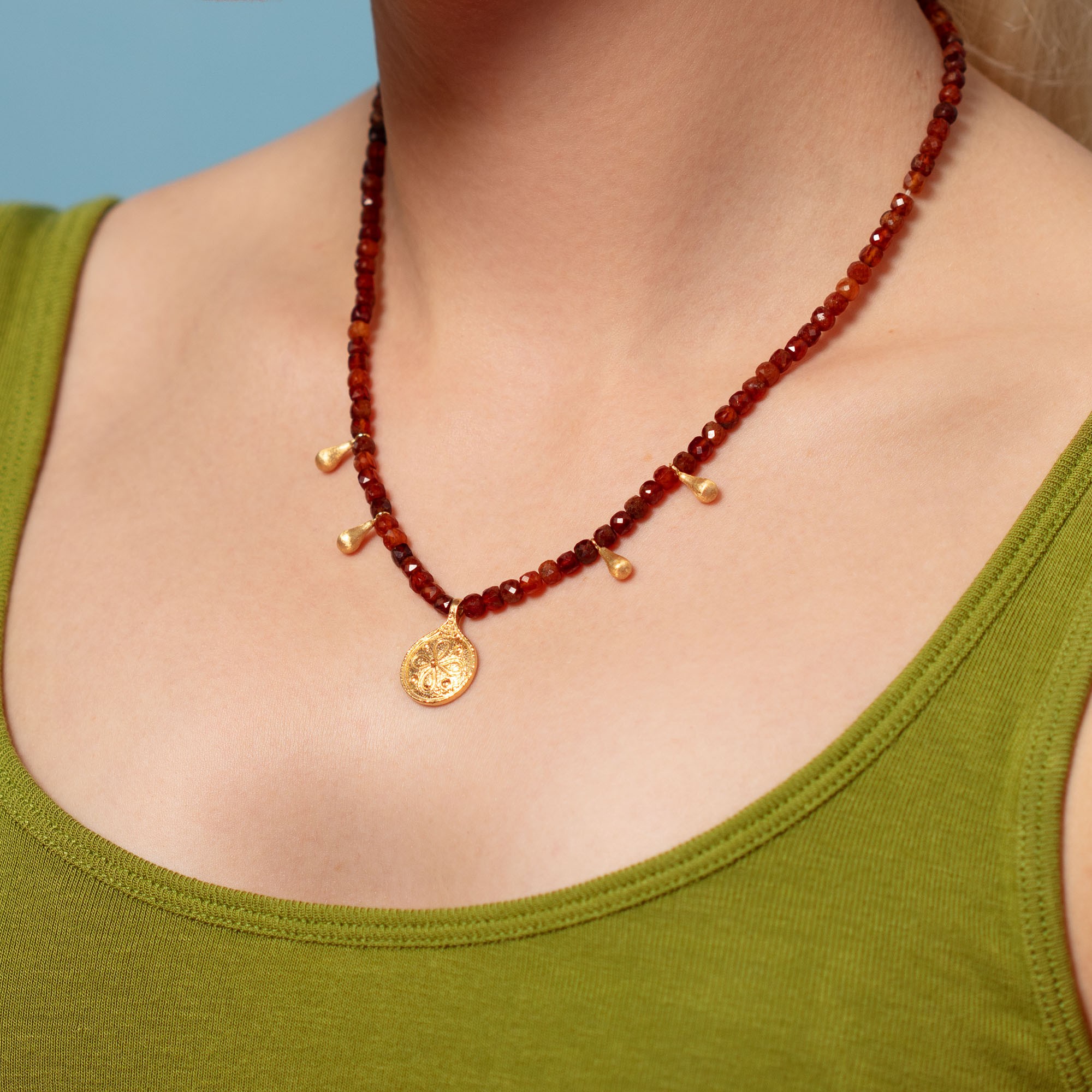 Garnet Necklace