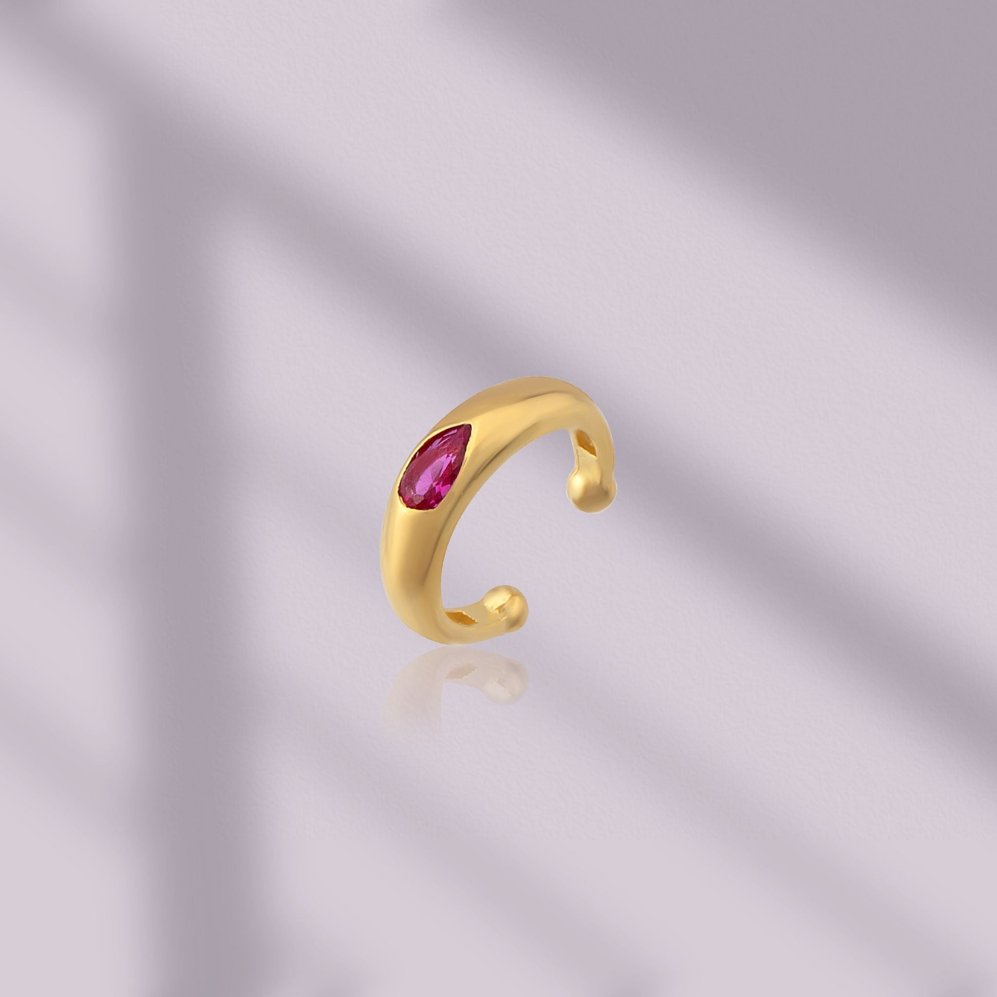 Fuchsia Earcuff 