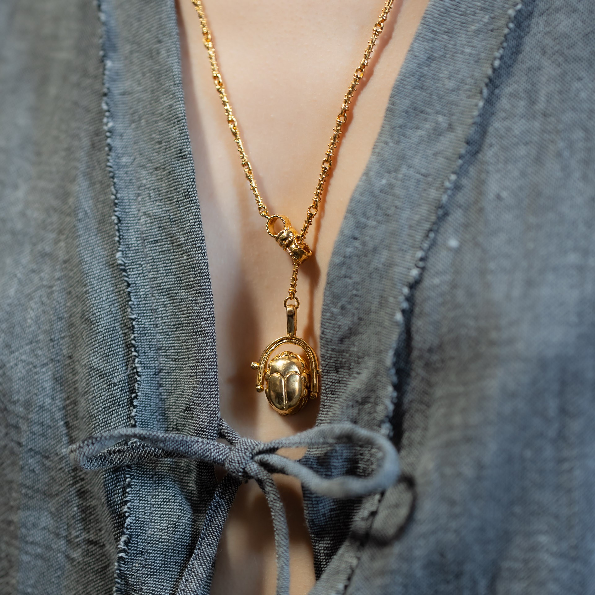 Kapalıçarşı Scarab Necklace