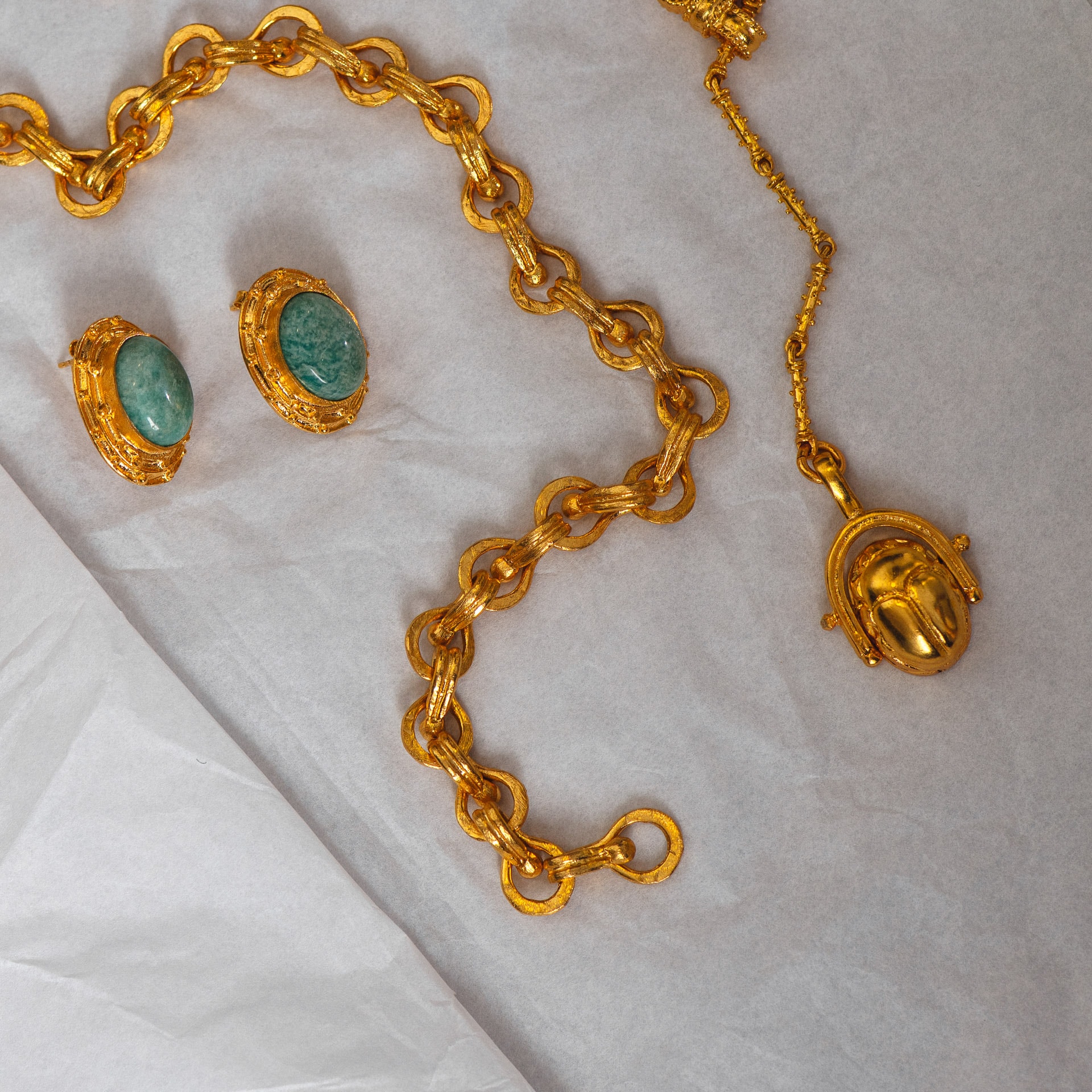 Kapalıçarşı Scarab Necklace