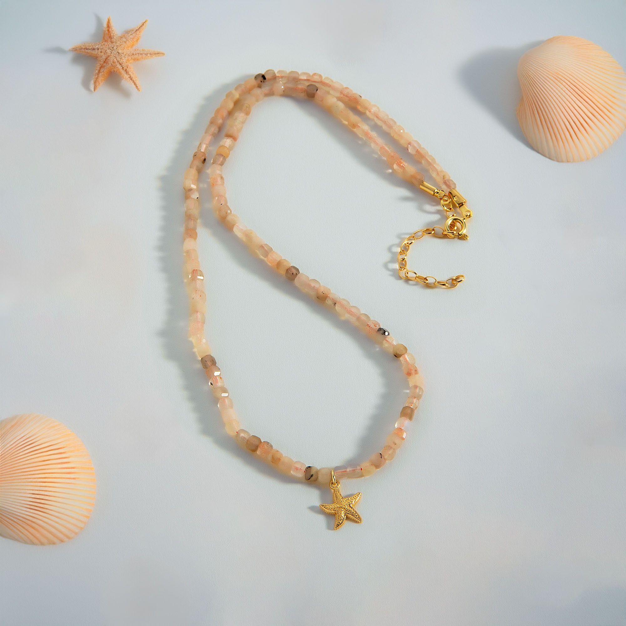 The Seastar Sunstone Necklace