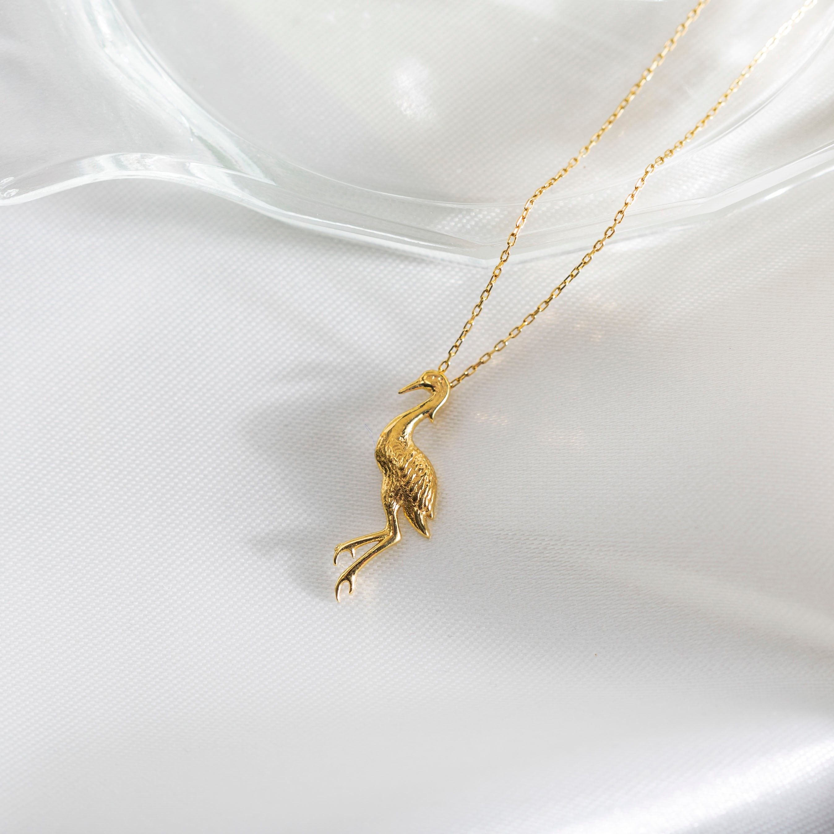 The Crane Pendant