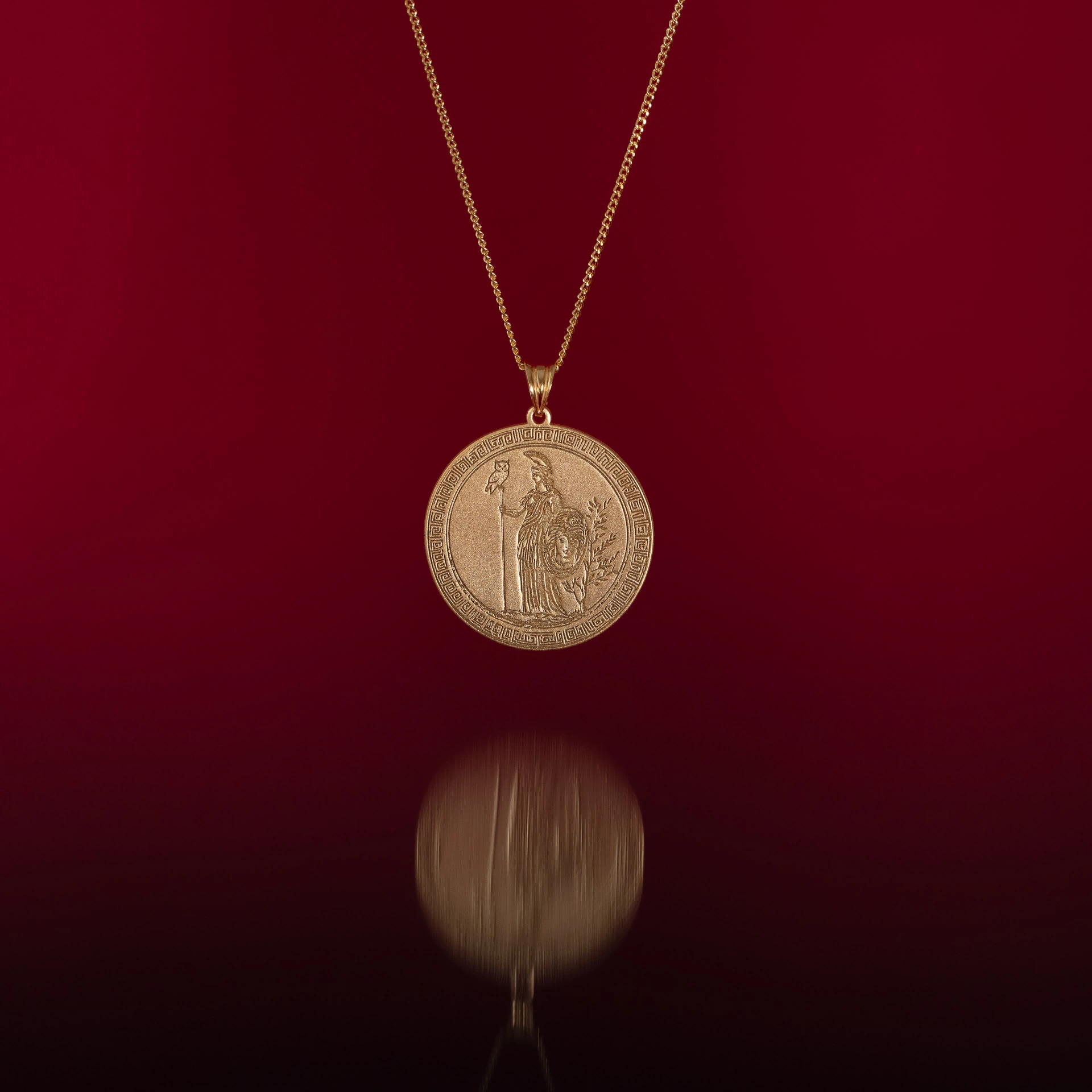 Athena Madalyon Kolye (Ön Sipariş 10 gün)