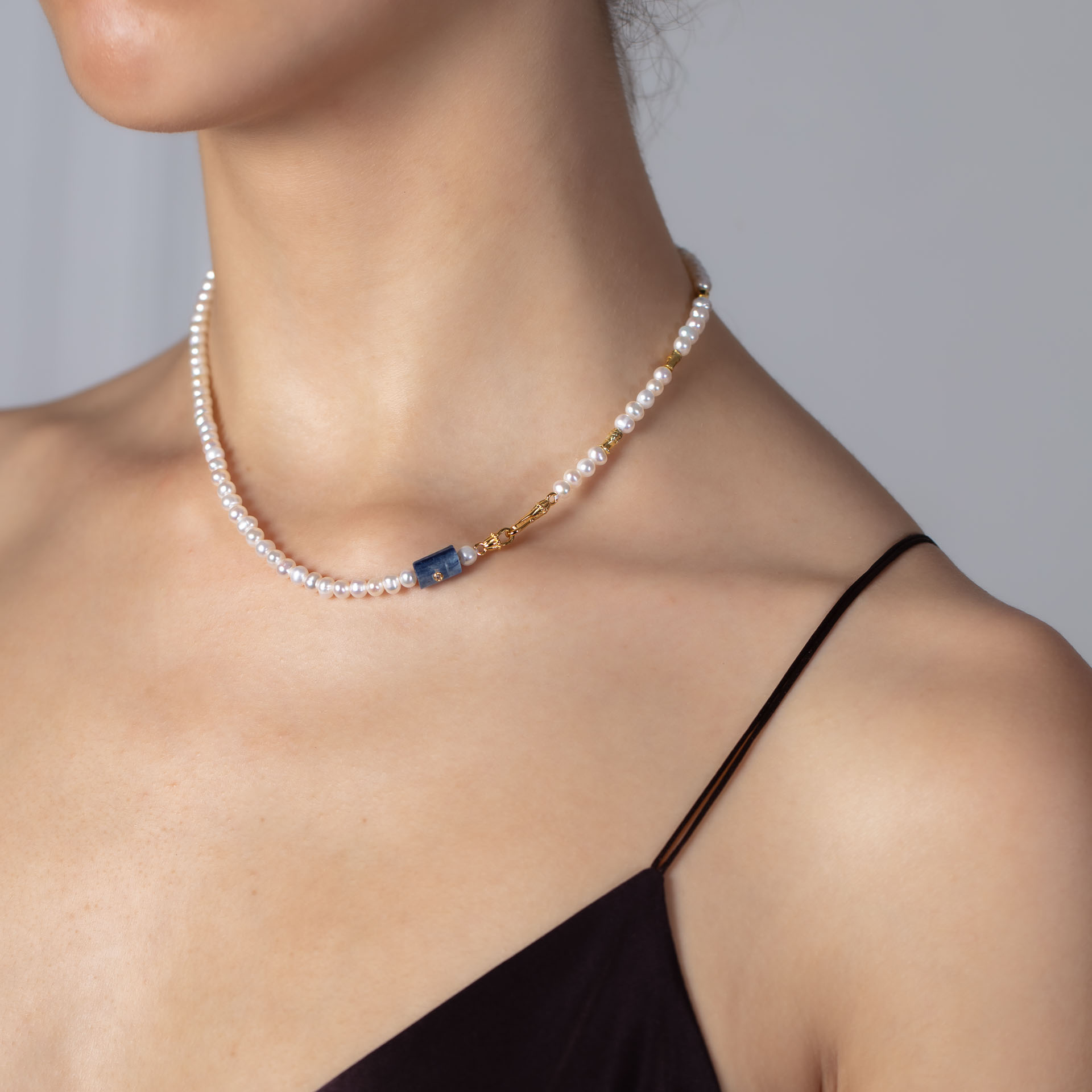 Midnight Pearl Kolye