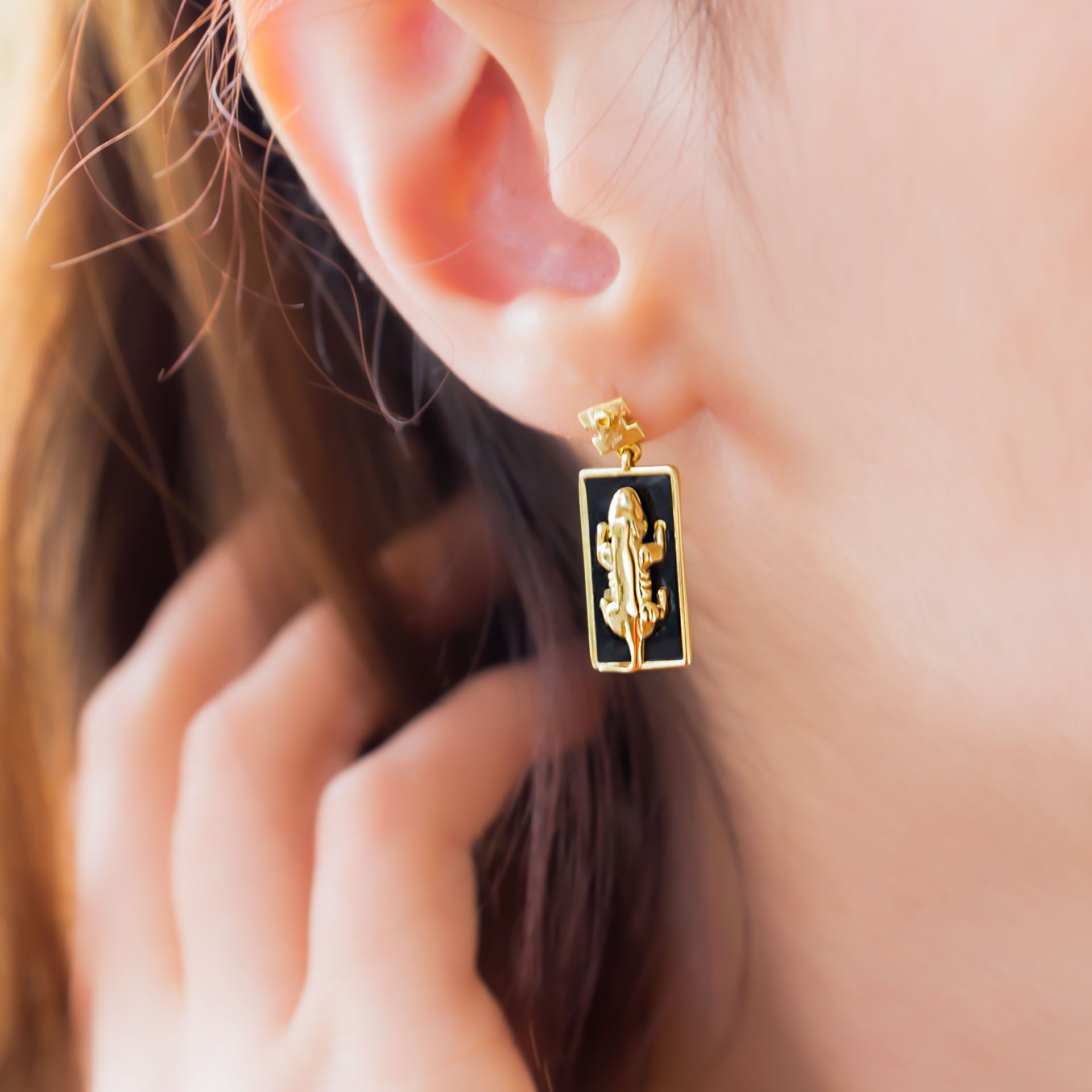 Göbeklitepe Fox Earrings