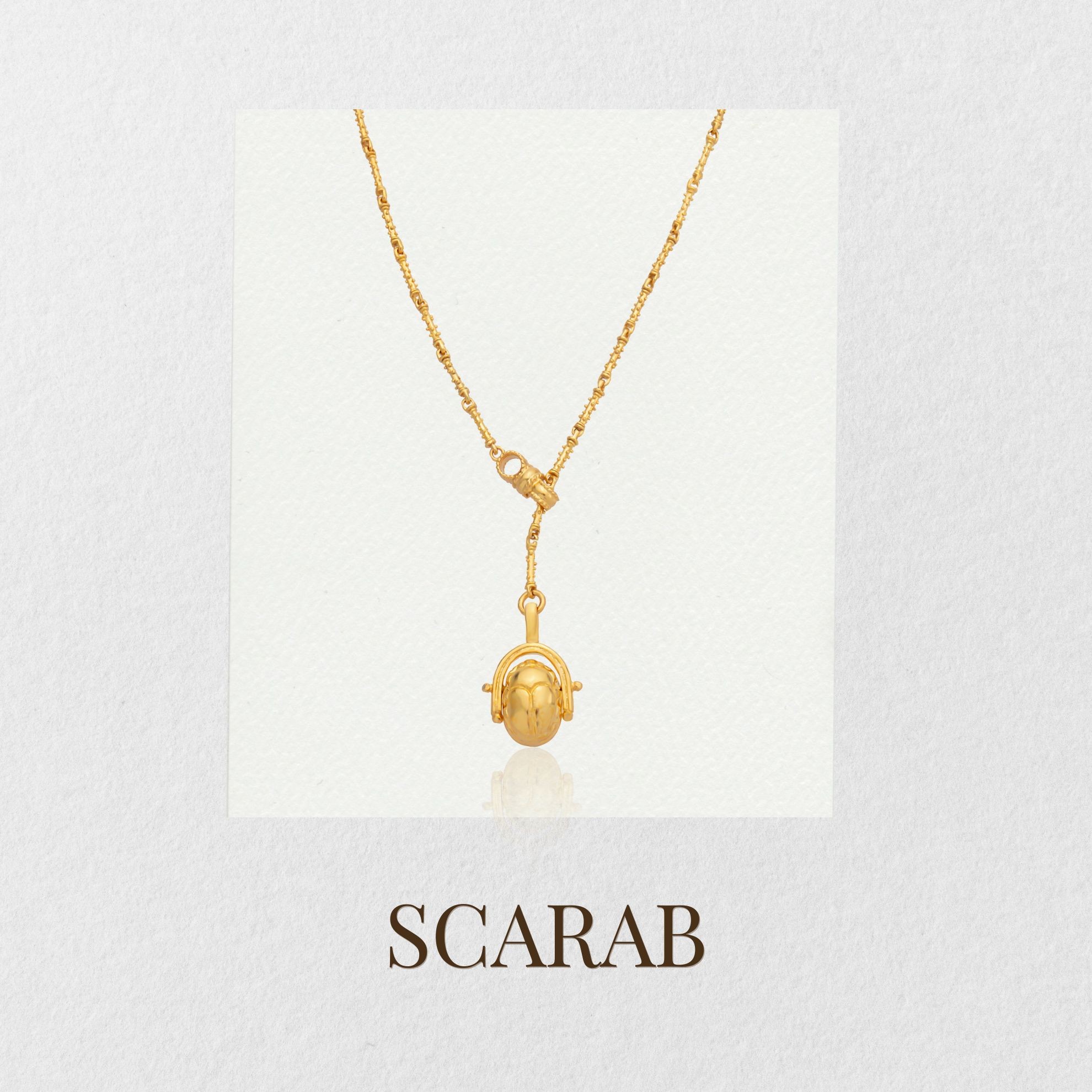Kapalıçarşı Scarab Necklace
