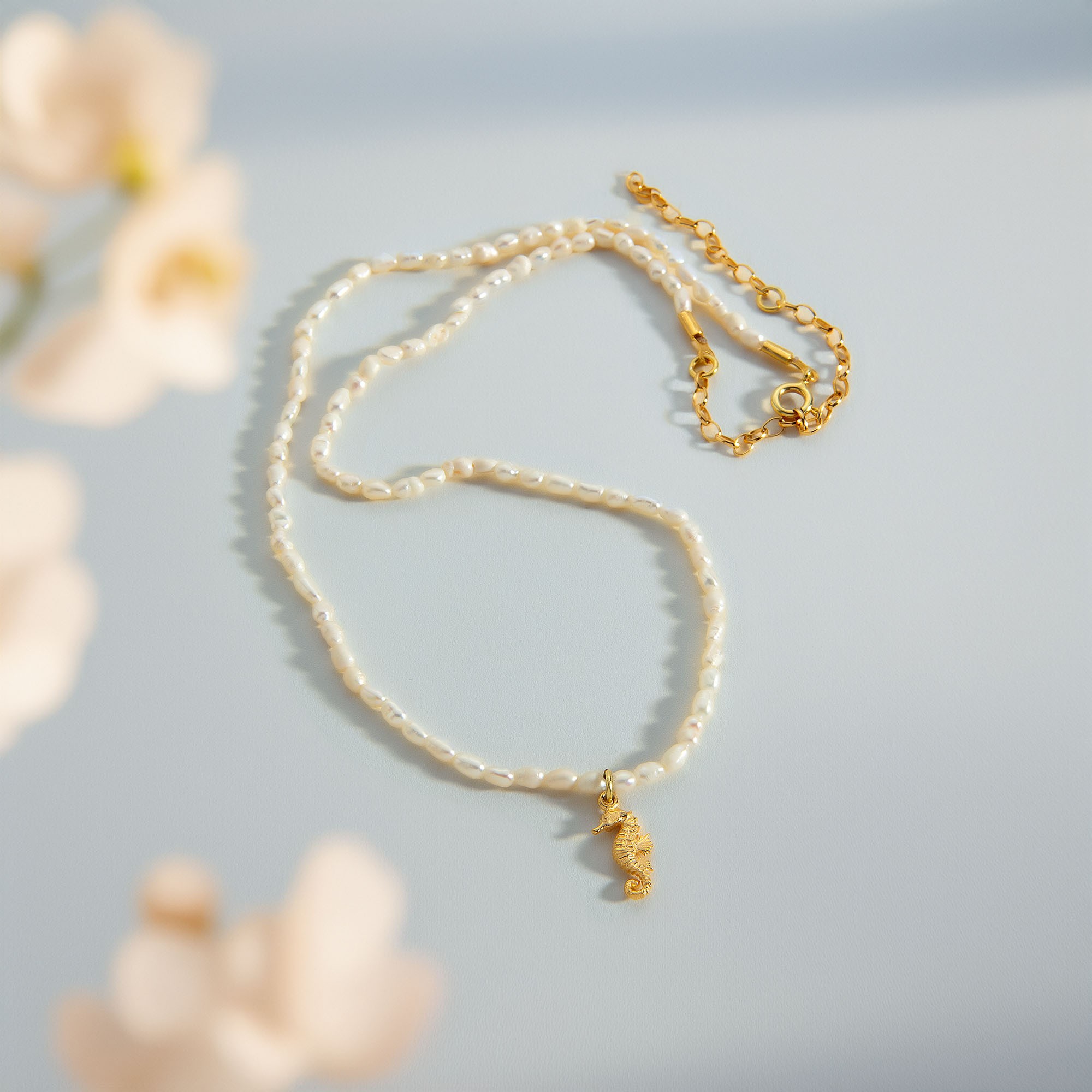 The Seahorse Pearl Necklace