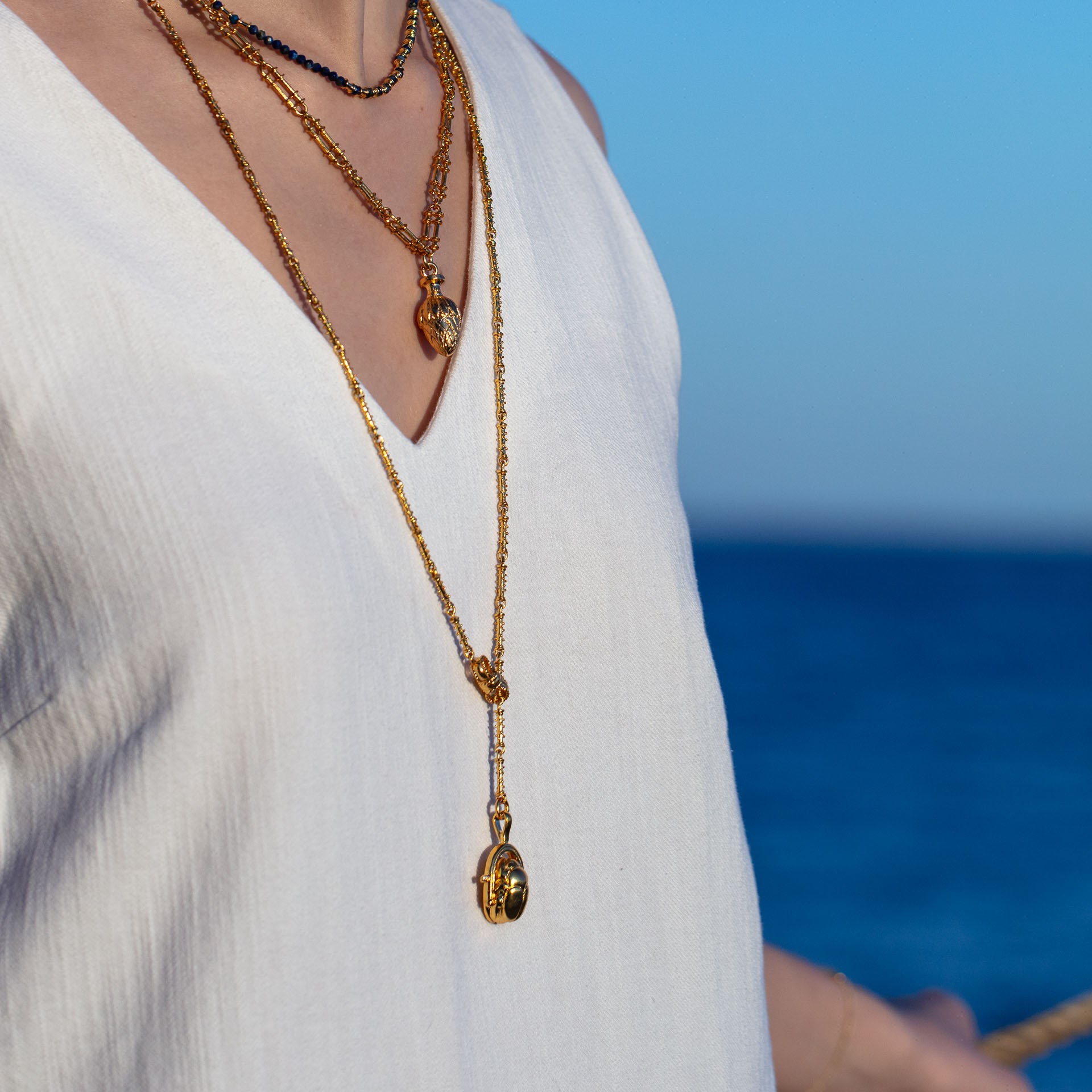 Kapalıçarşı Scarab Necklace