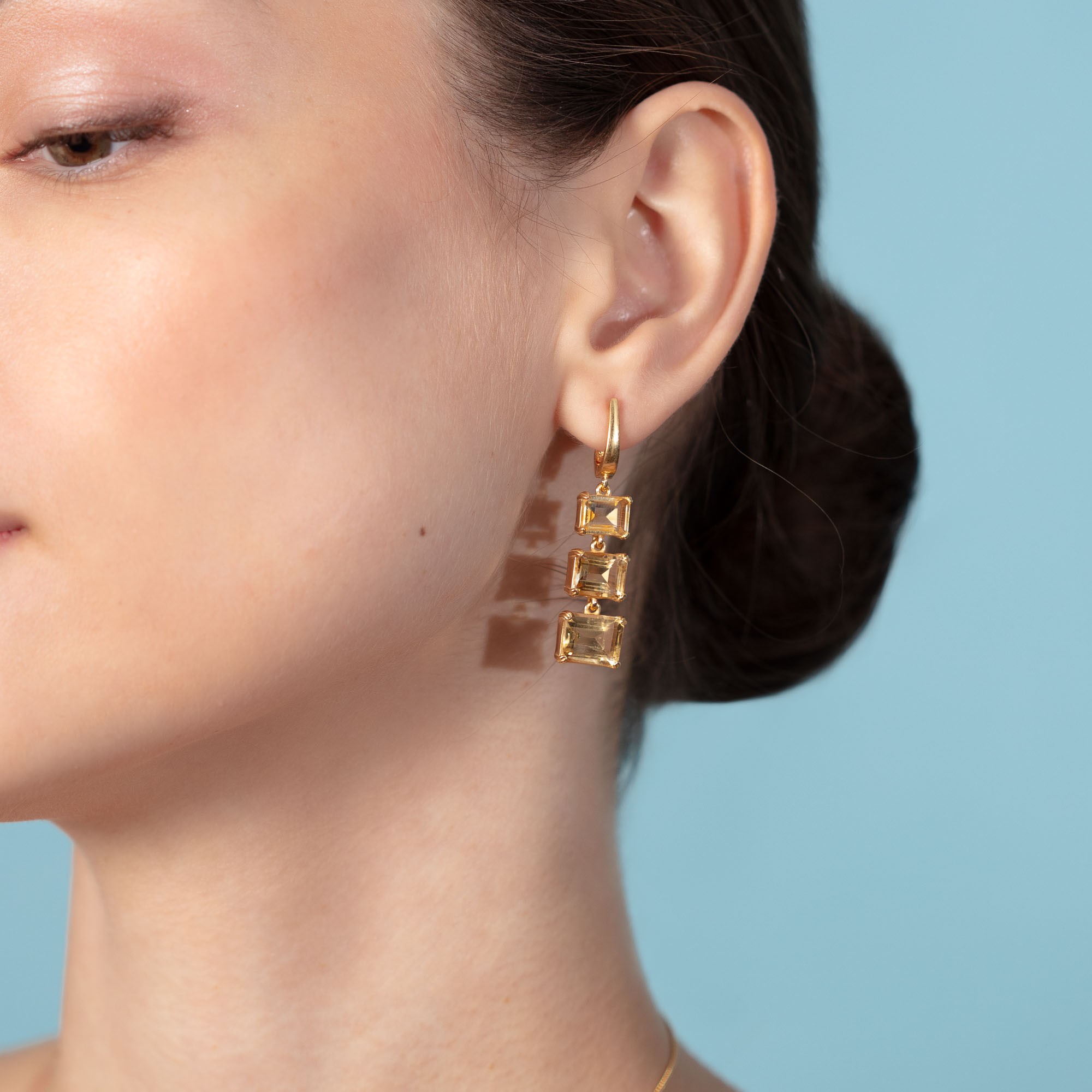 Giselle Citrine Earrings