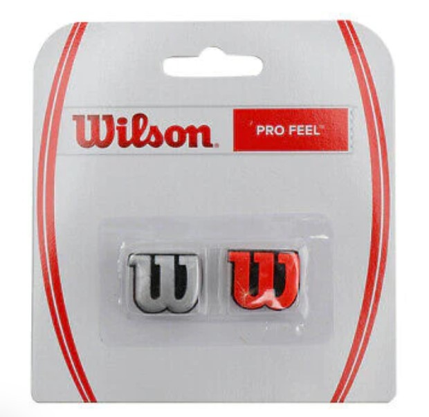 Wilson Pro Feel Titreşim Önleyici - gümüş ve kırmızı