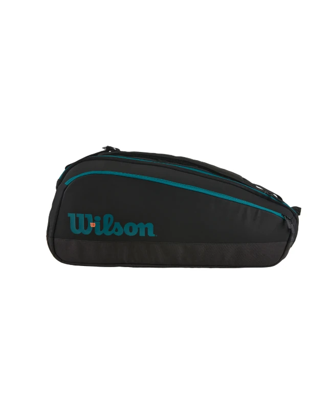Wilson Blade V9 Super  Tour  Tenis Raket Çantası 6'lı - Siyah
