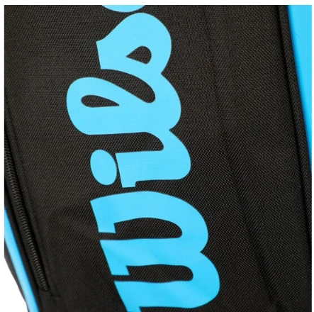 Wilson Tenis Sırt Çantası Özel Sürüm Siyah–Mavi 