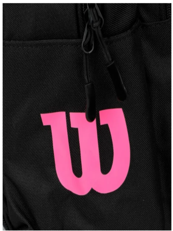 Wilson Tenis Raketi Sırt Çantası Özel Üretim – Siyah-Pembe