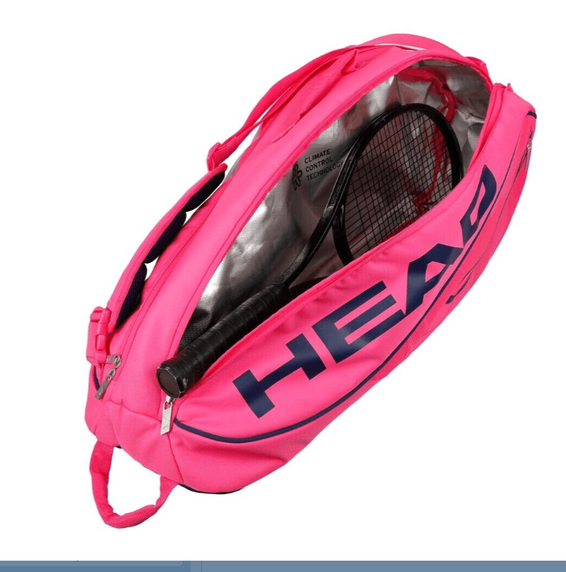 Head Tour Combi 6 lı Tenis Raket Çantası özel Üretim - Pembe