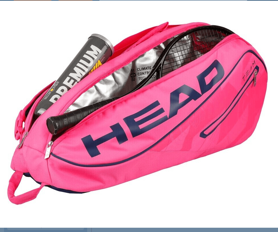 Head Tour Combi 6 lı Tenis Raket Çantası özel Üretim - Pembe