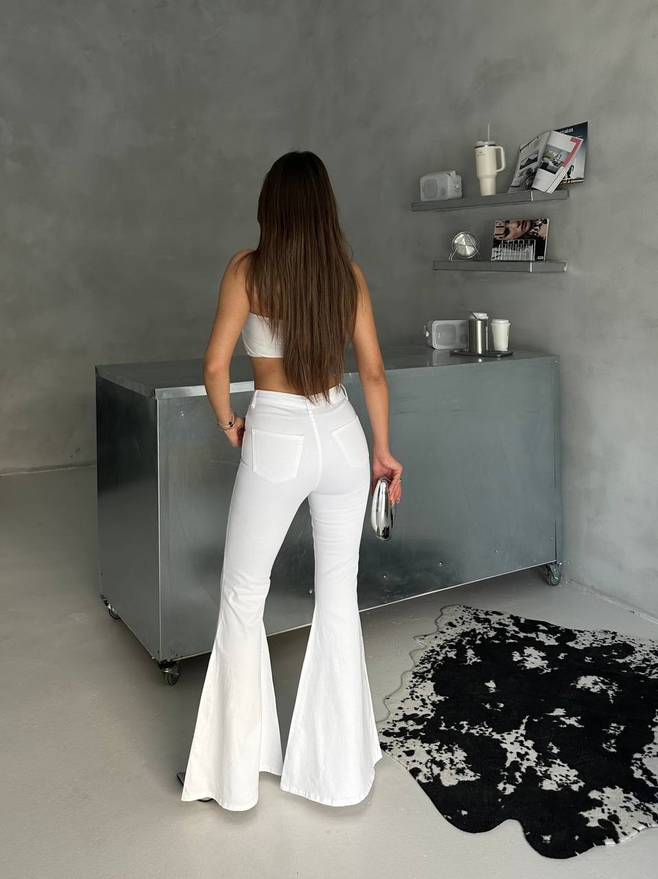 Full İspanyol Paça Jean GLM-484