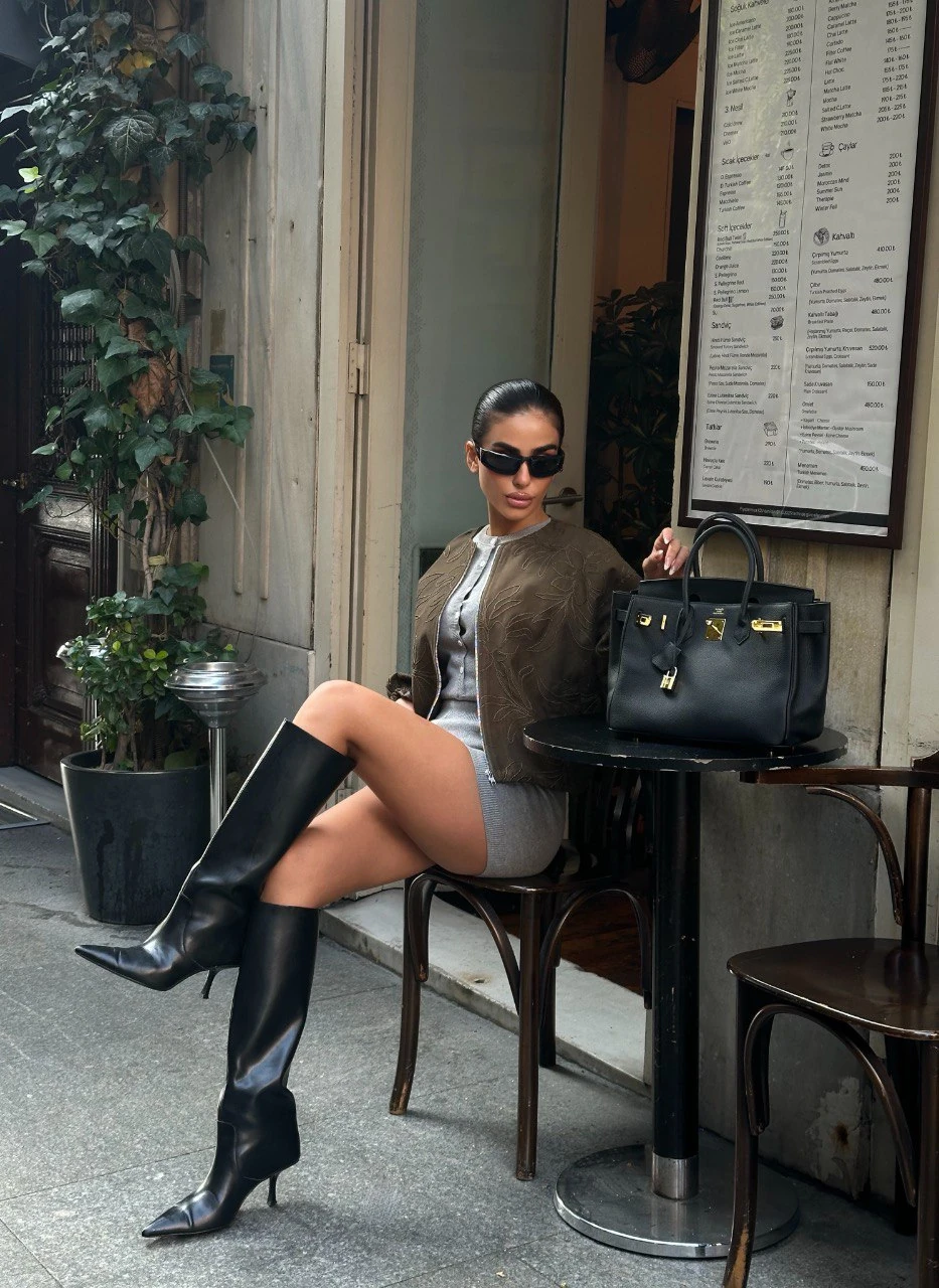 Nakış Detaylı Bomber Ceket GLM-612