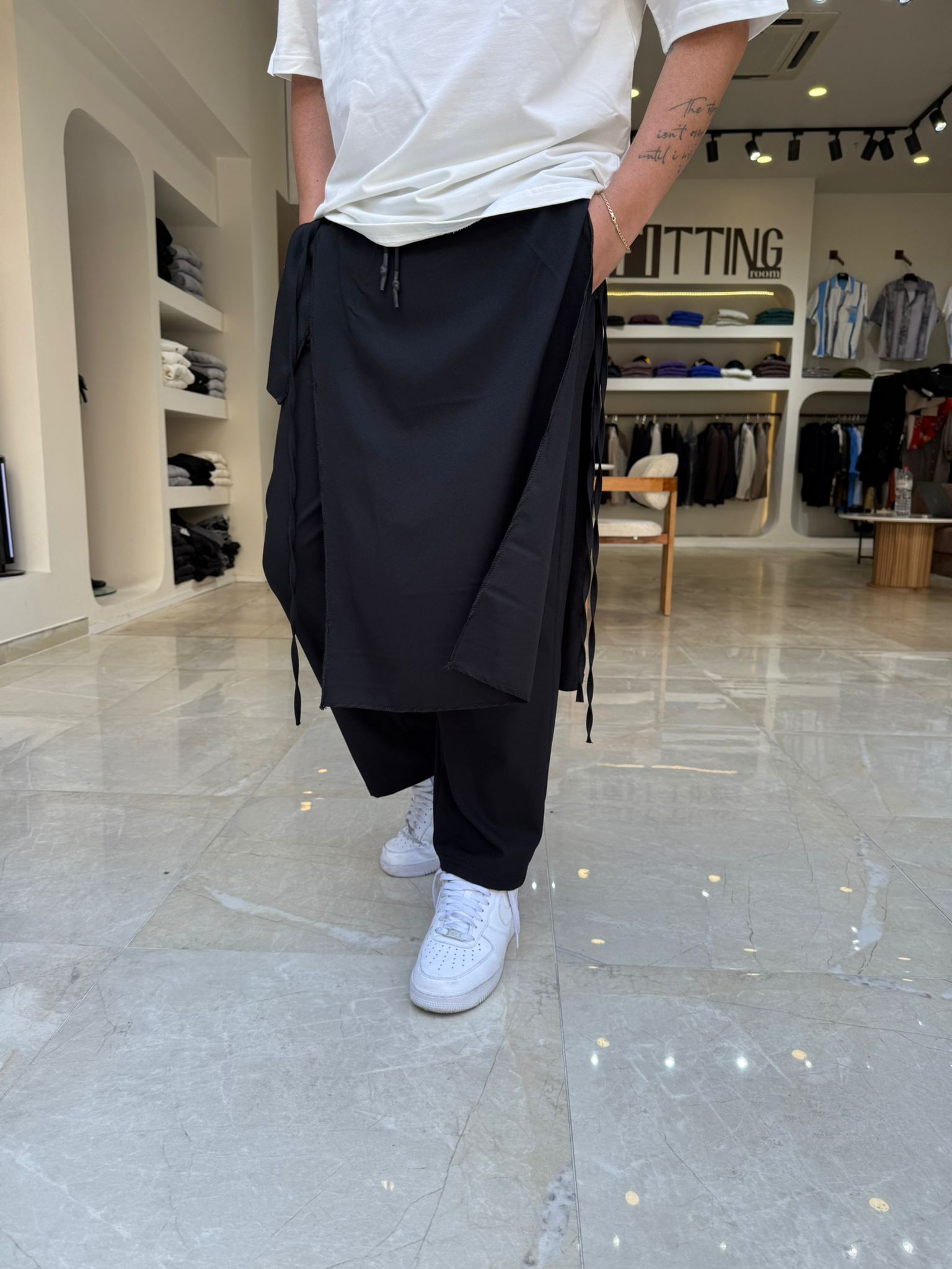 Japanese Tasarım Street Baggy Pantolon