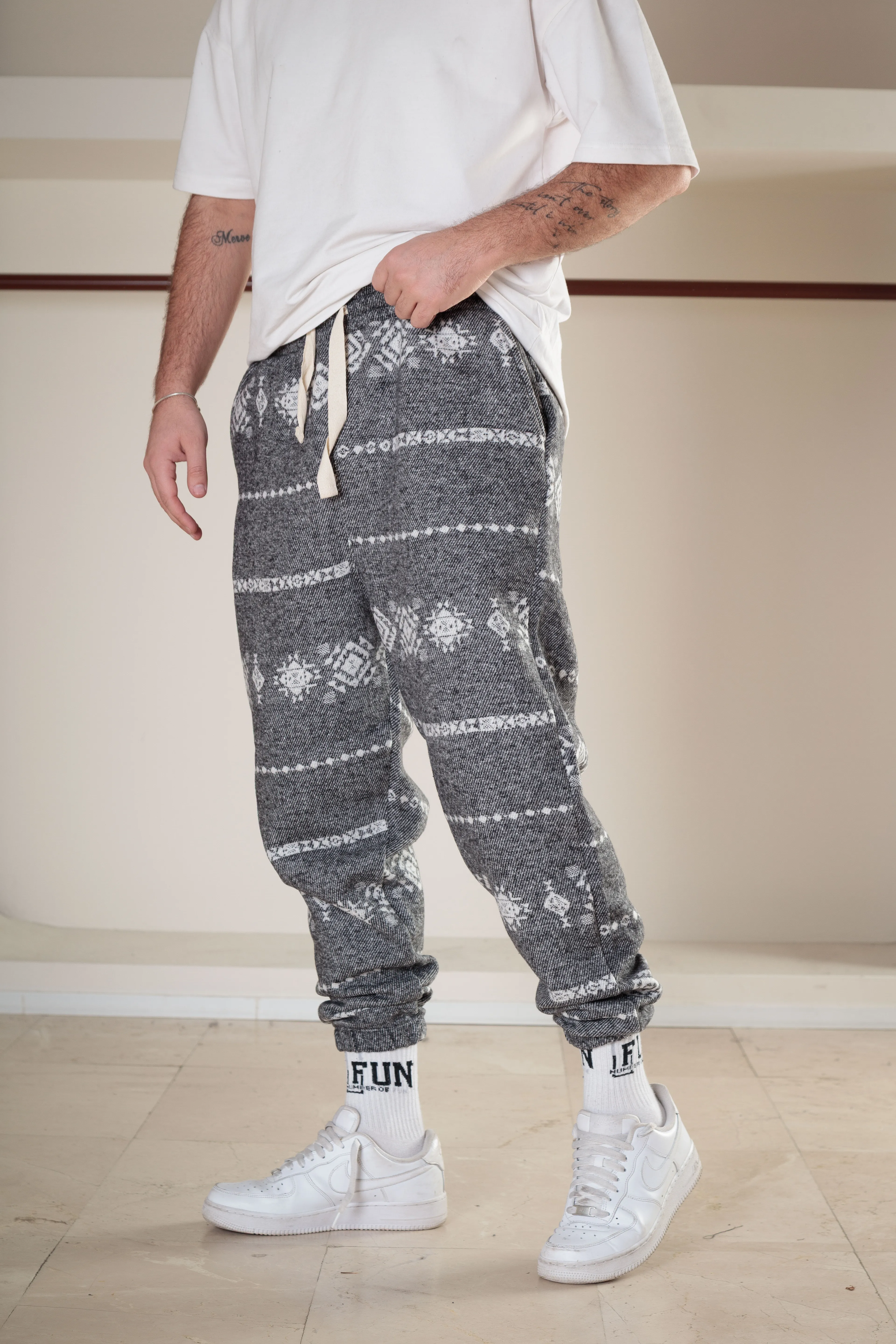 Bel Paça Lastikli Jogger