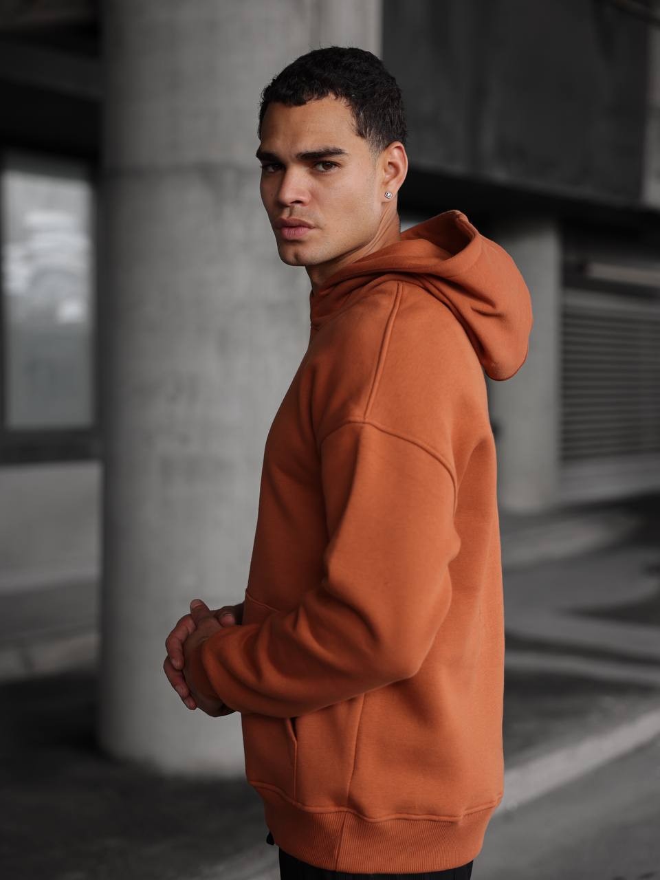 Kapüşonlu Cep Detaylı Hoodie