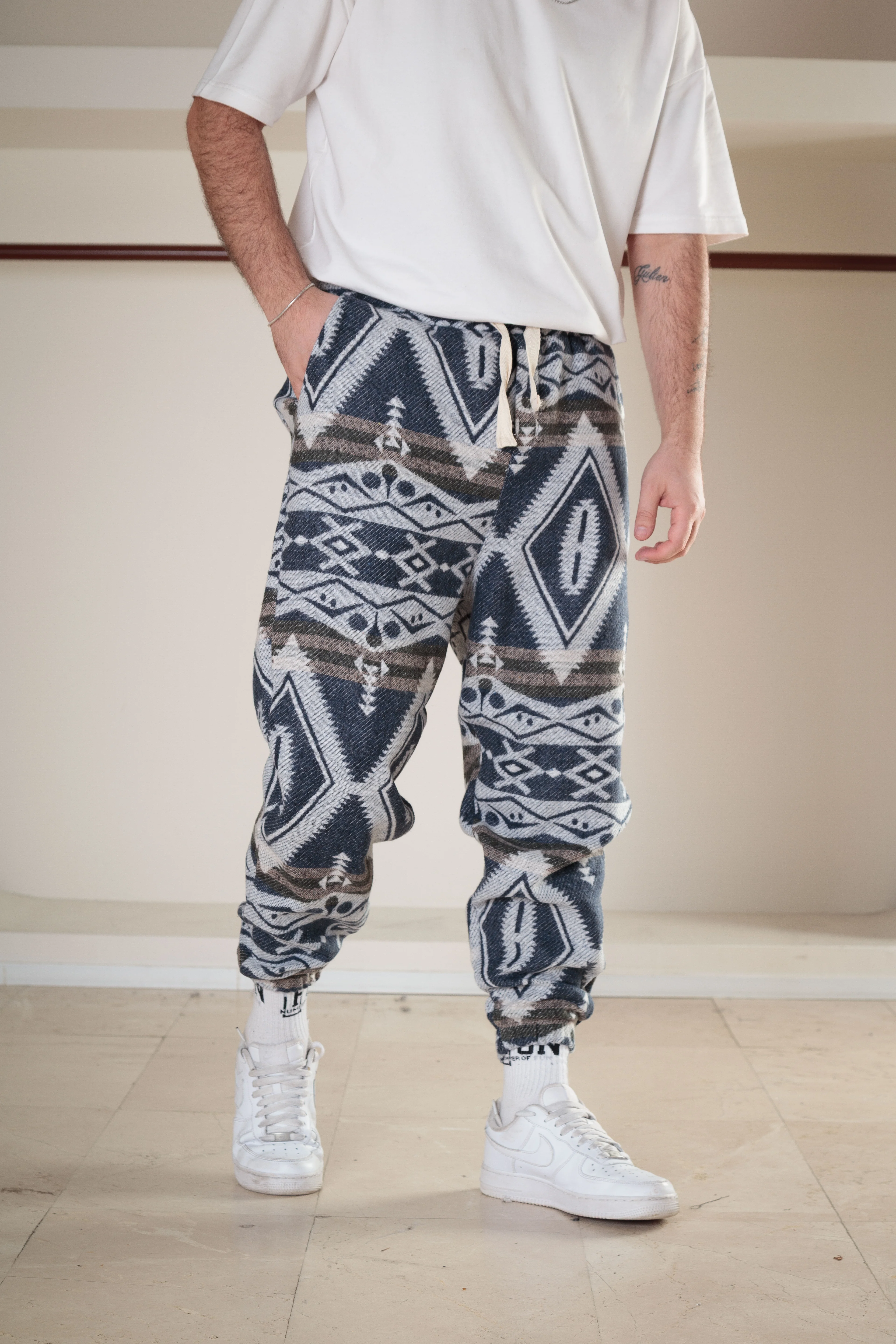 Bel Paça Lastikli Jogger