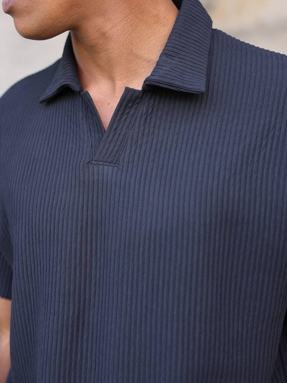Fitilli Kumaş Polo Yaka Takım