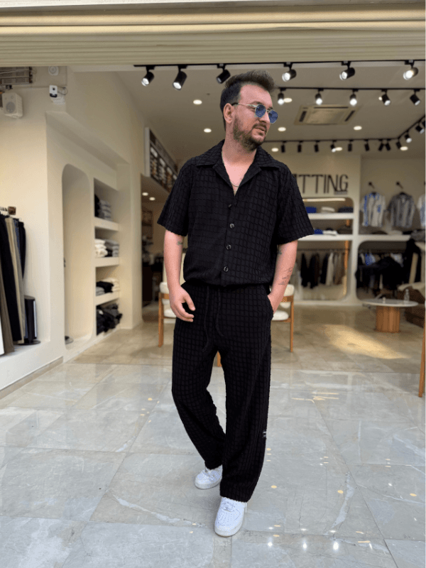 Gömlekli Oversize Takım 