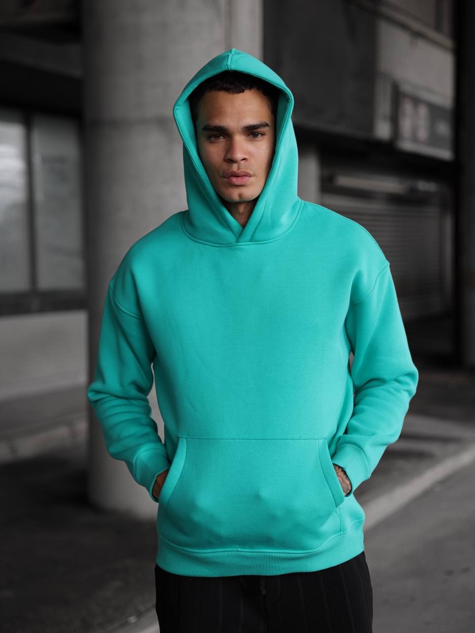 Kapüşonlu Cep Detaylı Hoodie