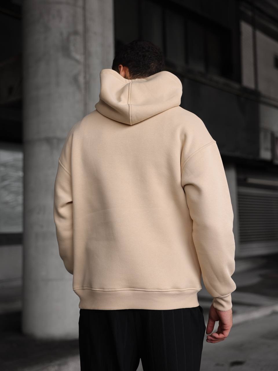 Kapüşonlu Cep Detaylı Hoodie