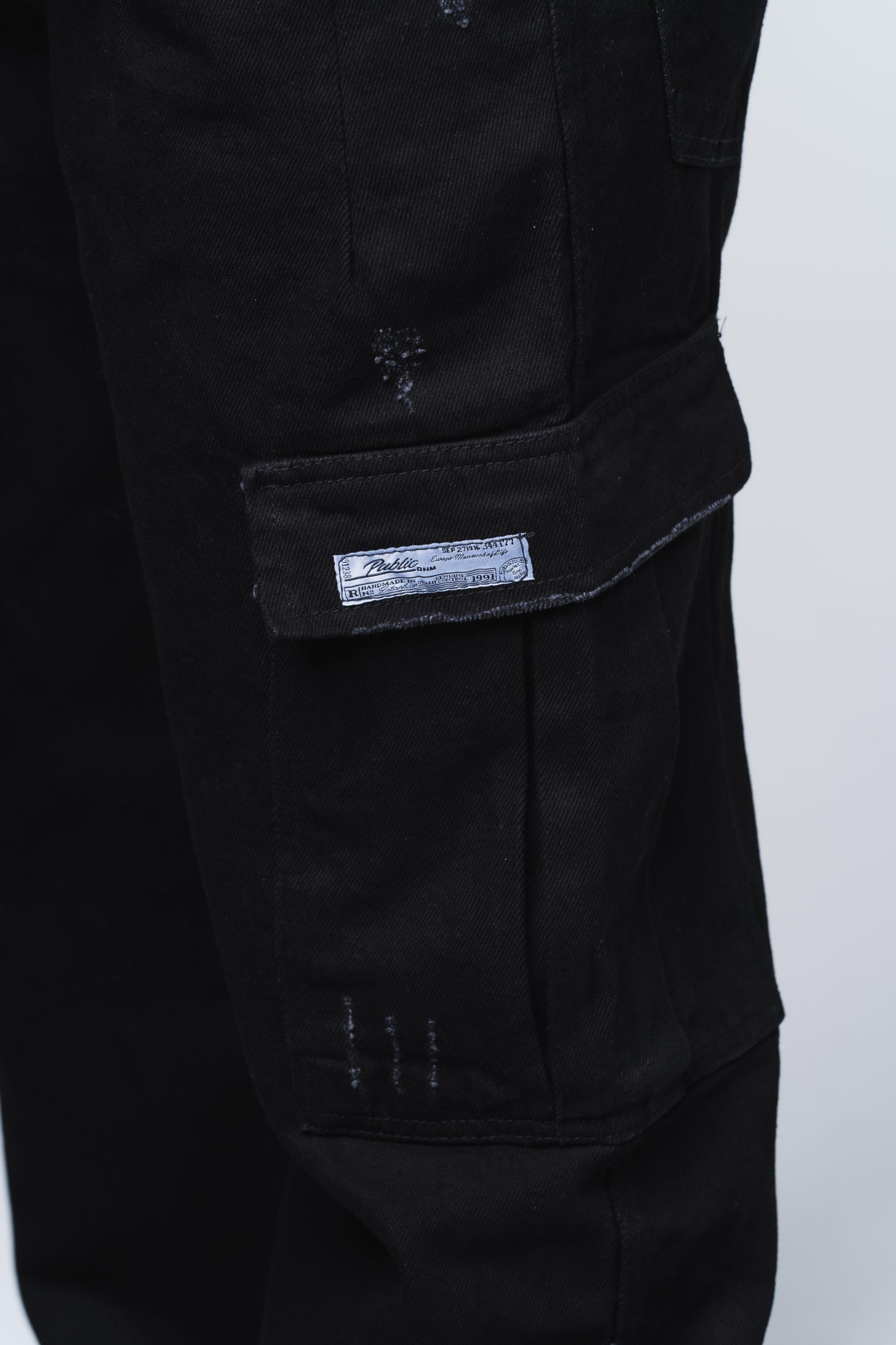 Kargo Cep Balon Kalıp Kot Pantolon