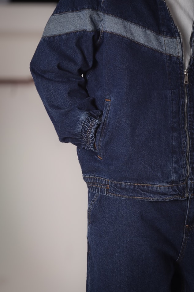 Baggy Pantolon Kot Ceket Takım