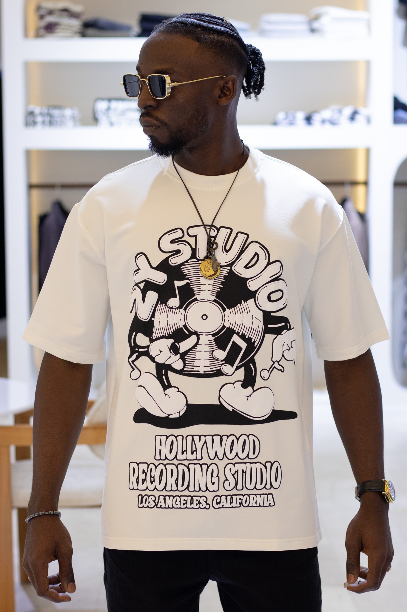 Baskılı Oversize T-Shirt