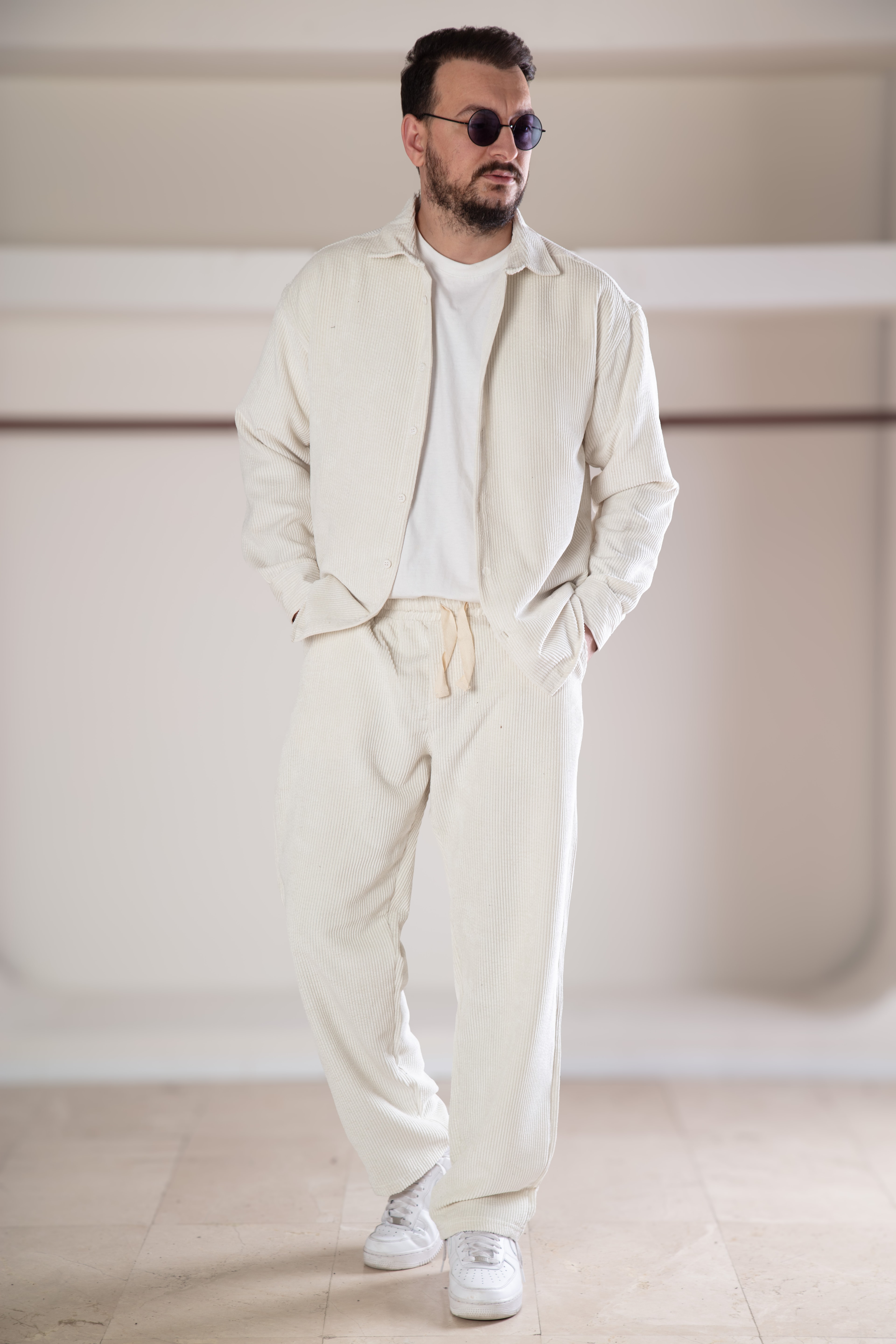 Oversize Kadife Takım