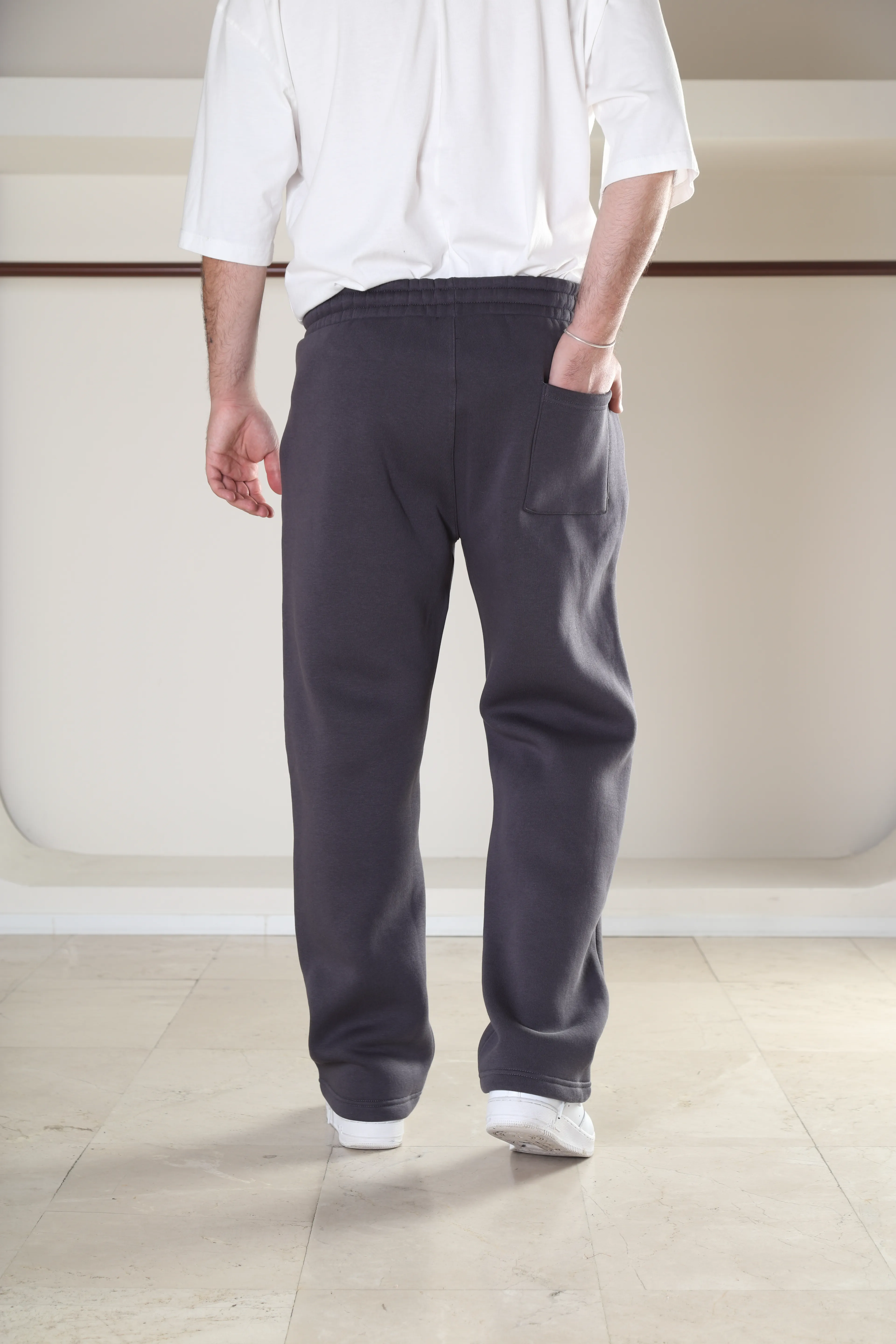 3iplik Şardonlu Baggy Eşofman