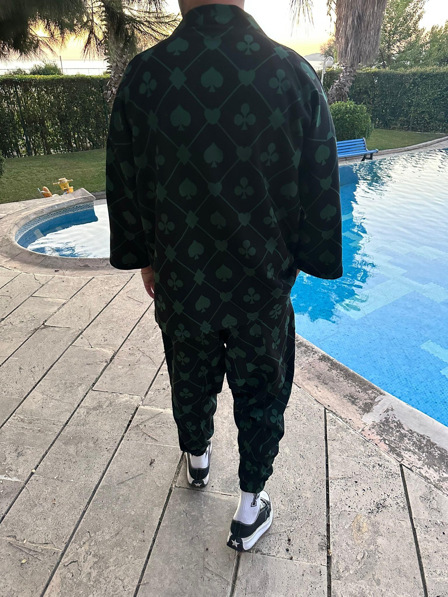 Desenli Kimono