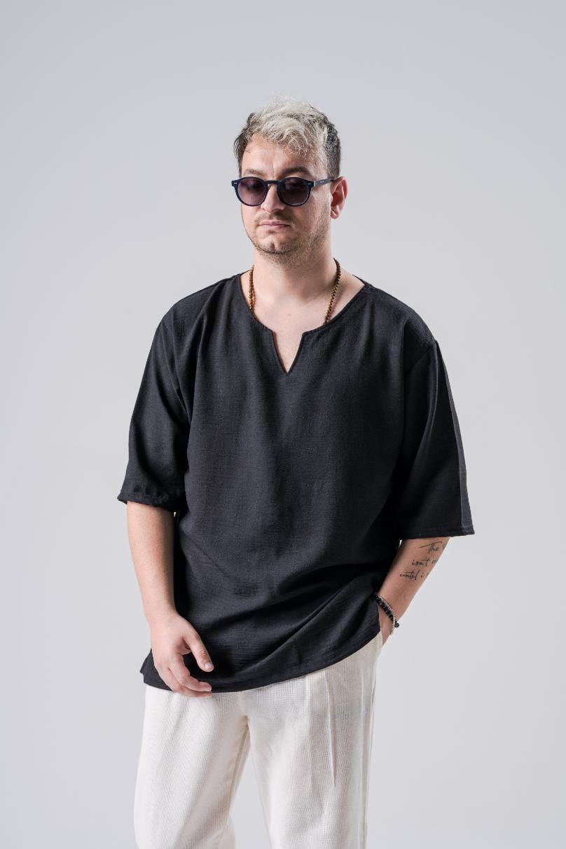 Oversize Armut Yaka Tshirt