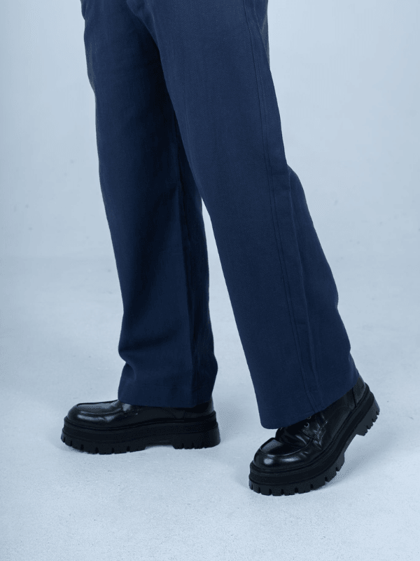Keten Baggy Kalıp Pantolon